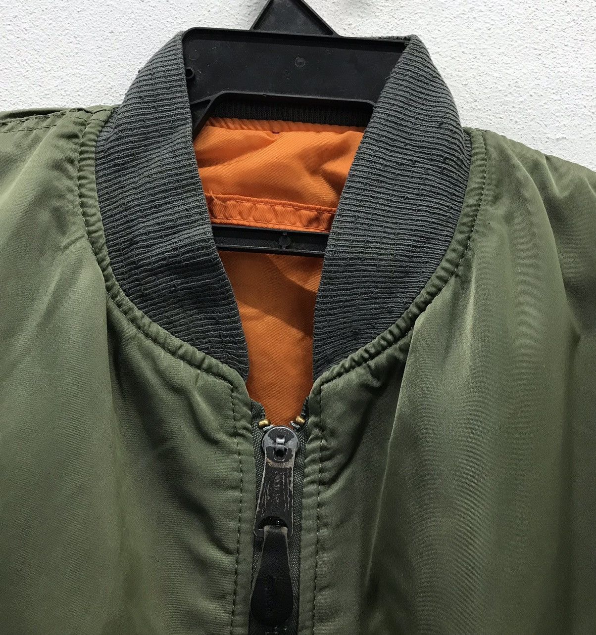 Alpha Industries × Vintage Vintage Alpha Industries Made In Usa Jacket Size US L / EU 52-54 / 3 - 3 Thumbnail