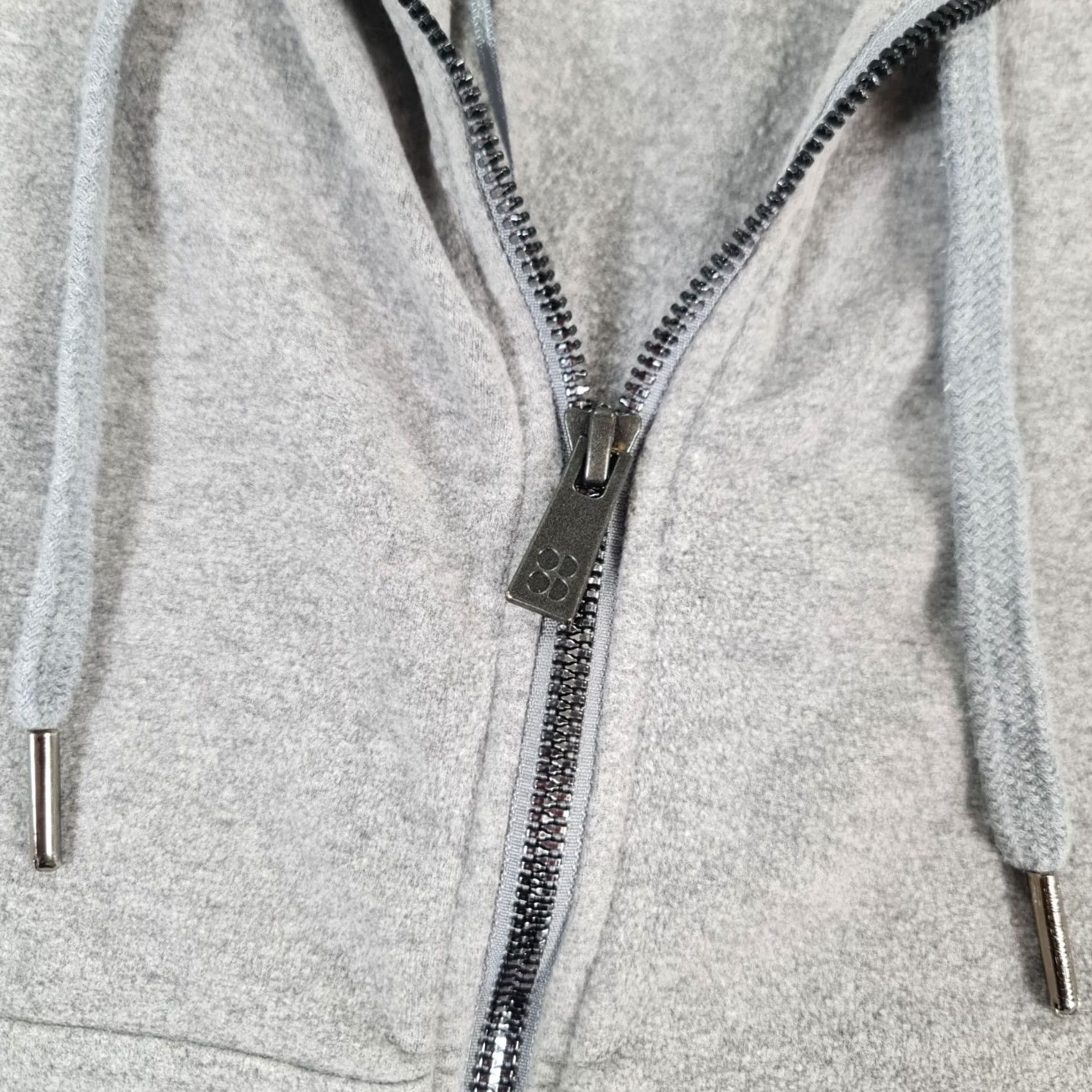 Sweaty Betty VINTAGE Sweaty Betty Hoodie Womens Grey XXS Full Zip Fleece Pullover with Pockets Size XXS / US 00 / IT 34 - 4 Thumbnail