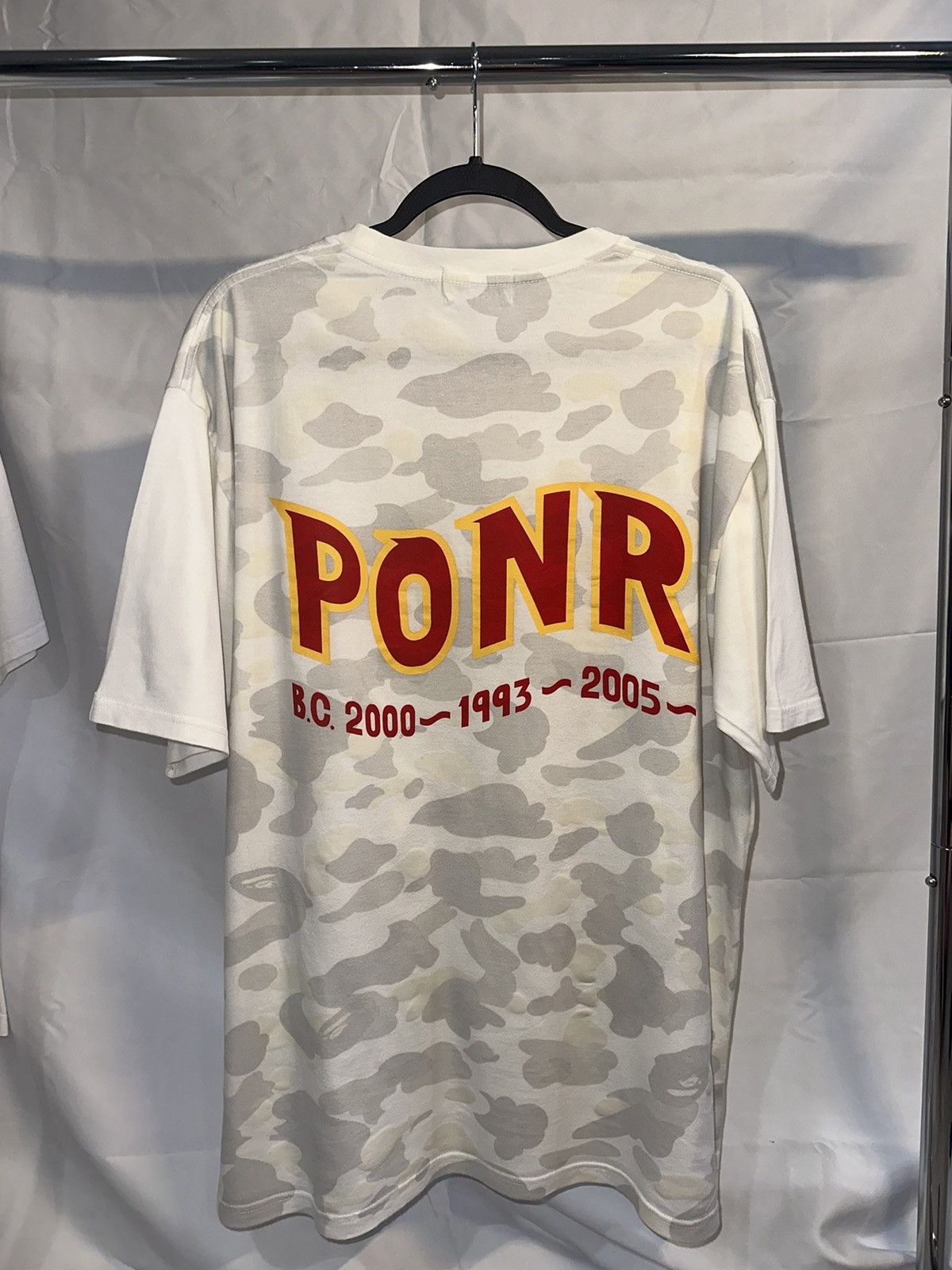 Bape BAPE Glow in the Dark Shark Camo Tee Size US XXL / EU 58 / 5 - 3 Thumbnail
