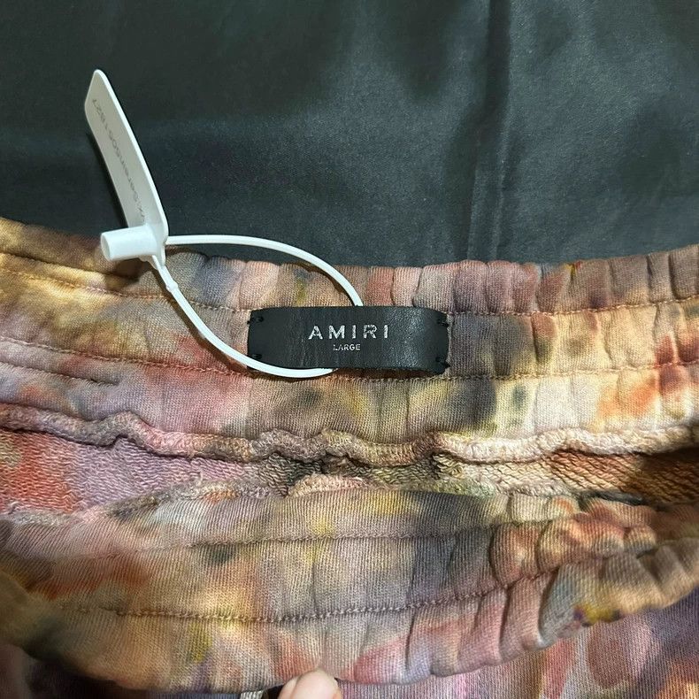 Amiri Amiri Size LDestroy tie-dyed wool-edged shorts 2501-Nextarr Size US 40 / EU 56 - 3 Thumbnail