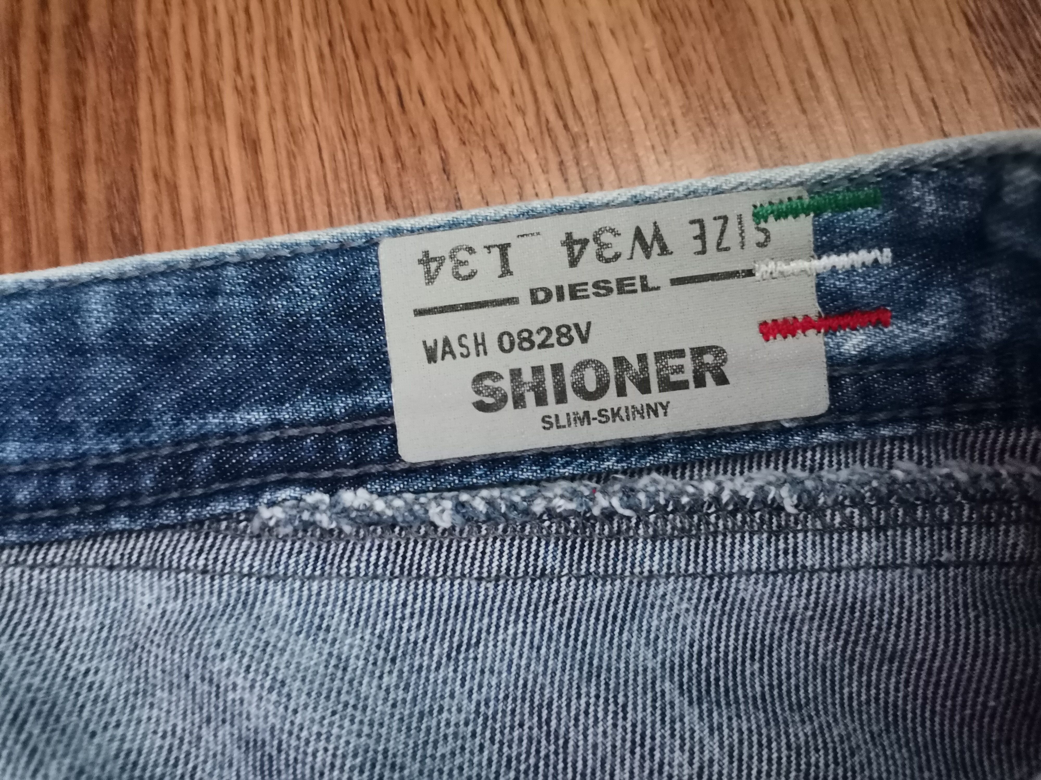 Diesel Diesel Shioner Distressed Jeans Size US 34 / EU 50 - 2 Thumbnail