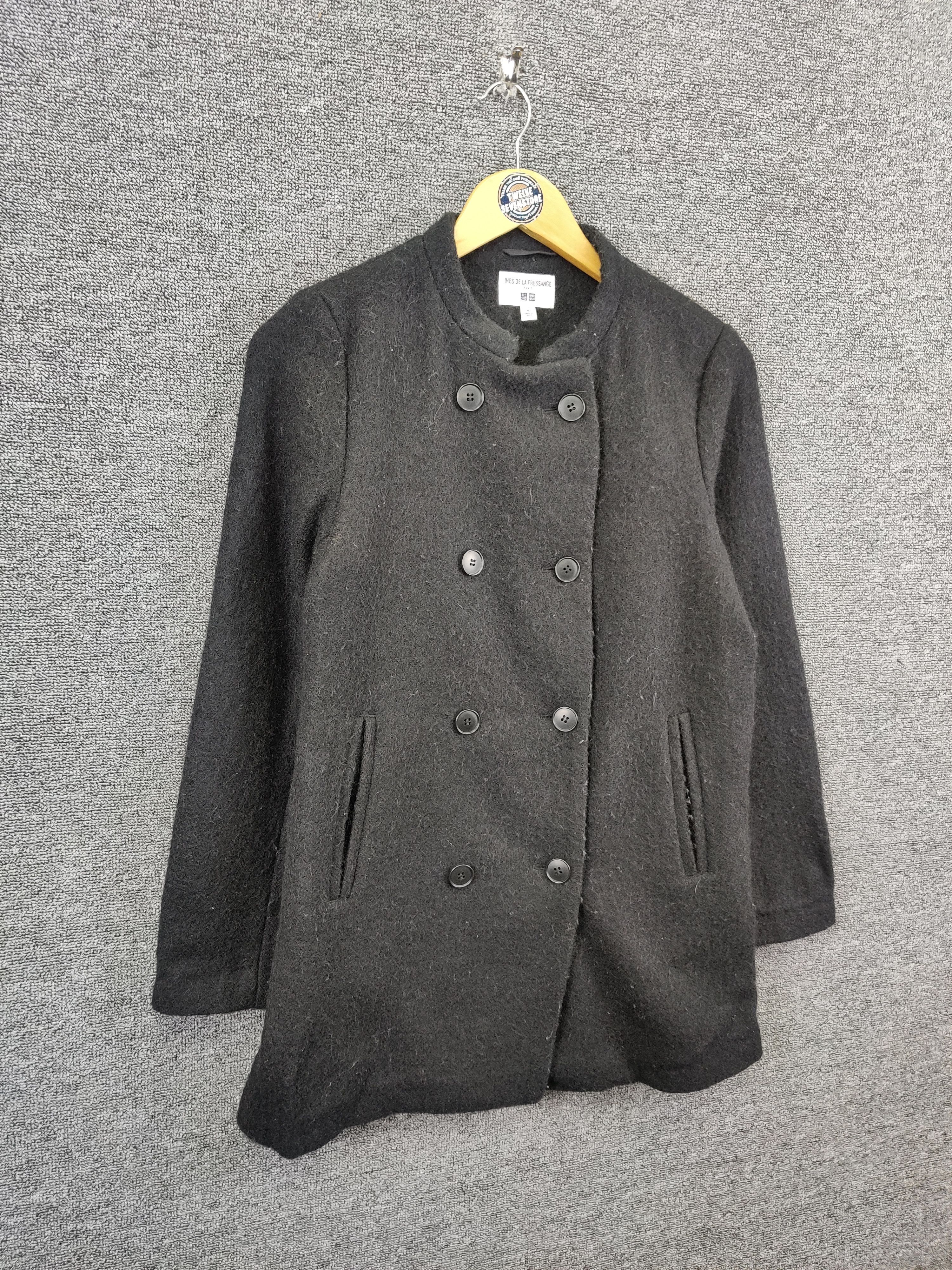Uniqlo Uniqlo Ines De La Fressange Wool Double Breasted Coat Size M / US 6-8 / IT 42-44 - 5 Thumbnail