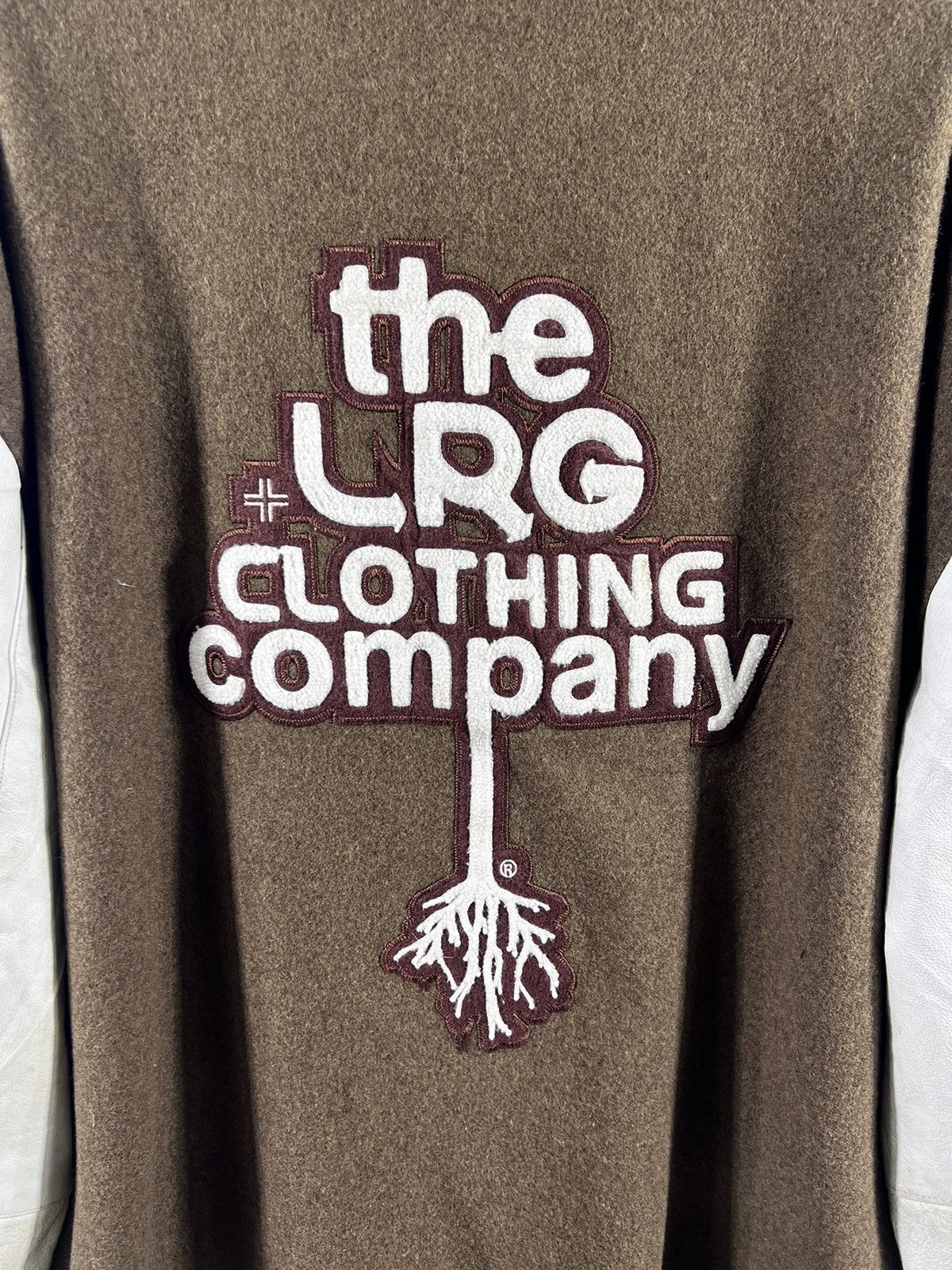 LRG 🔥 The LRG Clothing Company Leather Varsity - XL Size US L / EU 52-54 / 3 - 16 Thumbnail
