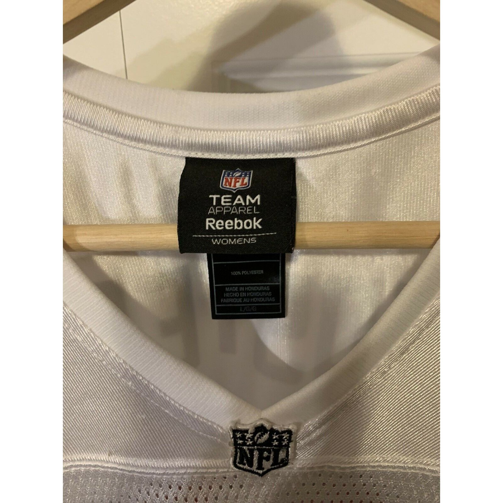 Reebok Reebok NFL Houston Texans Women's Size L #23 Foster Jersey Size L / US 10 / IT 46 - 3 Thumbnail