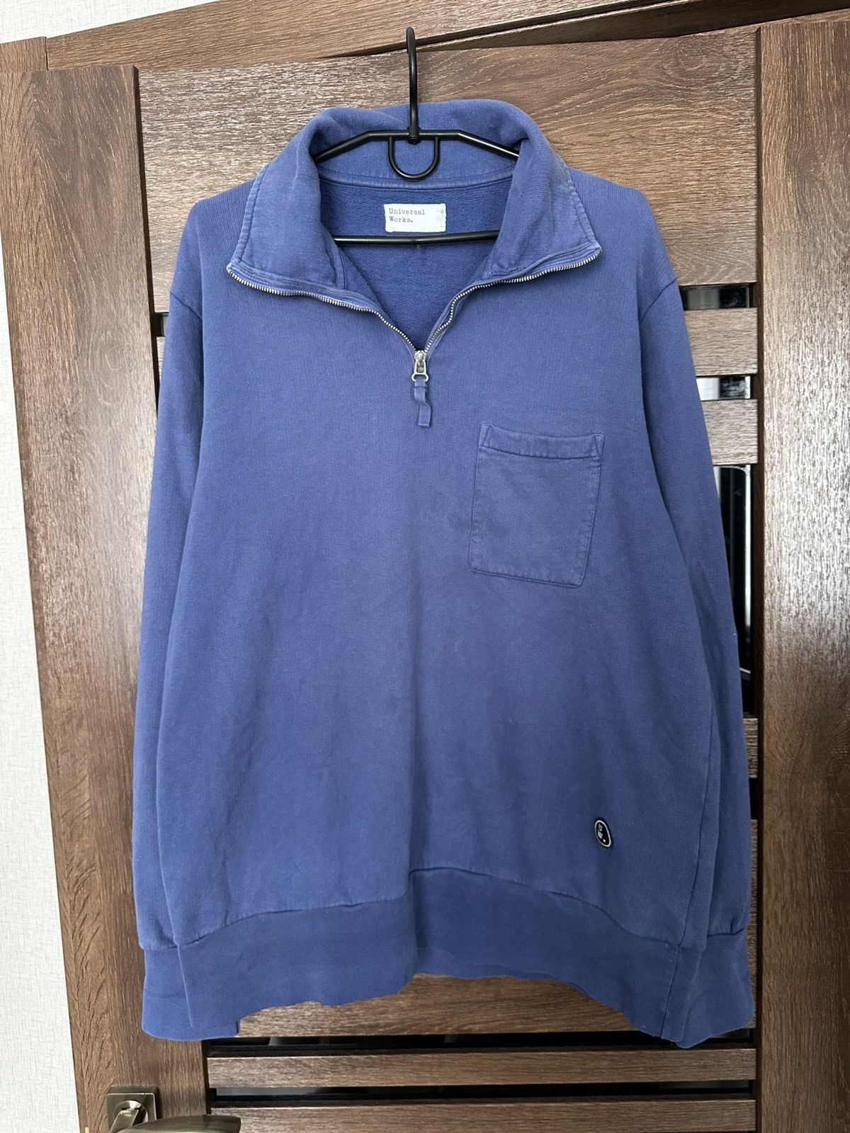 Universal Works Universal Works 1/3 Zip Pullover Sweatshirt Size US L / EU 52-54 / 3 - 3 Thumbnail