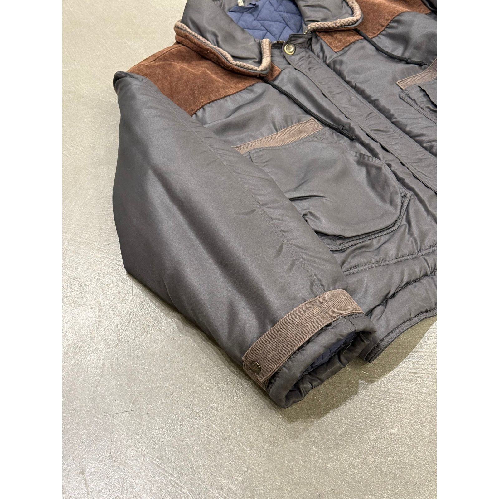 Giorgio Armani 1990s Emporio Armani aviator oversized bomber jacket Size US L / EU 52-54 / 3 - 5 Thumbnail