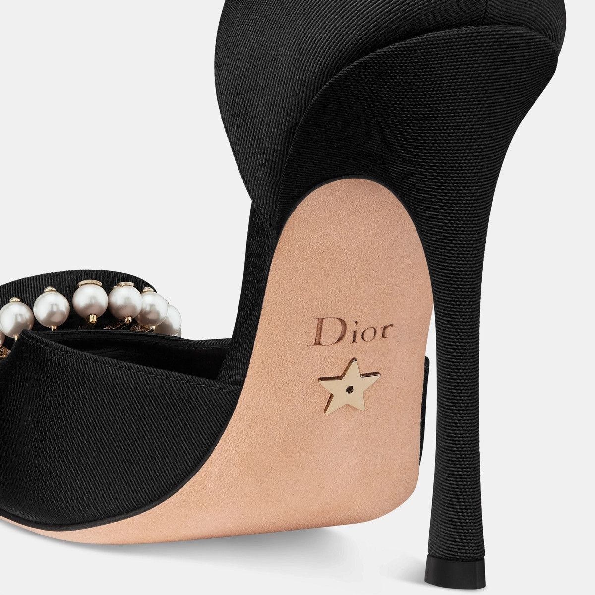 Dior o1bcso1str0225 Rose Heeled Sandal in Black Size US 6 / IT 36 - 5 Thumbnail