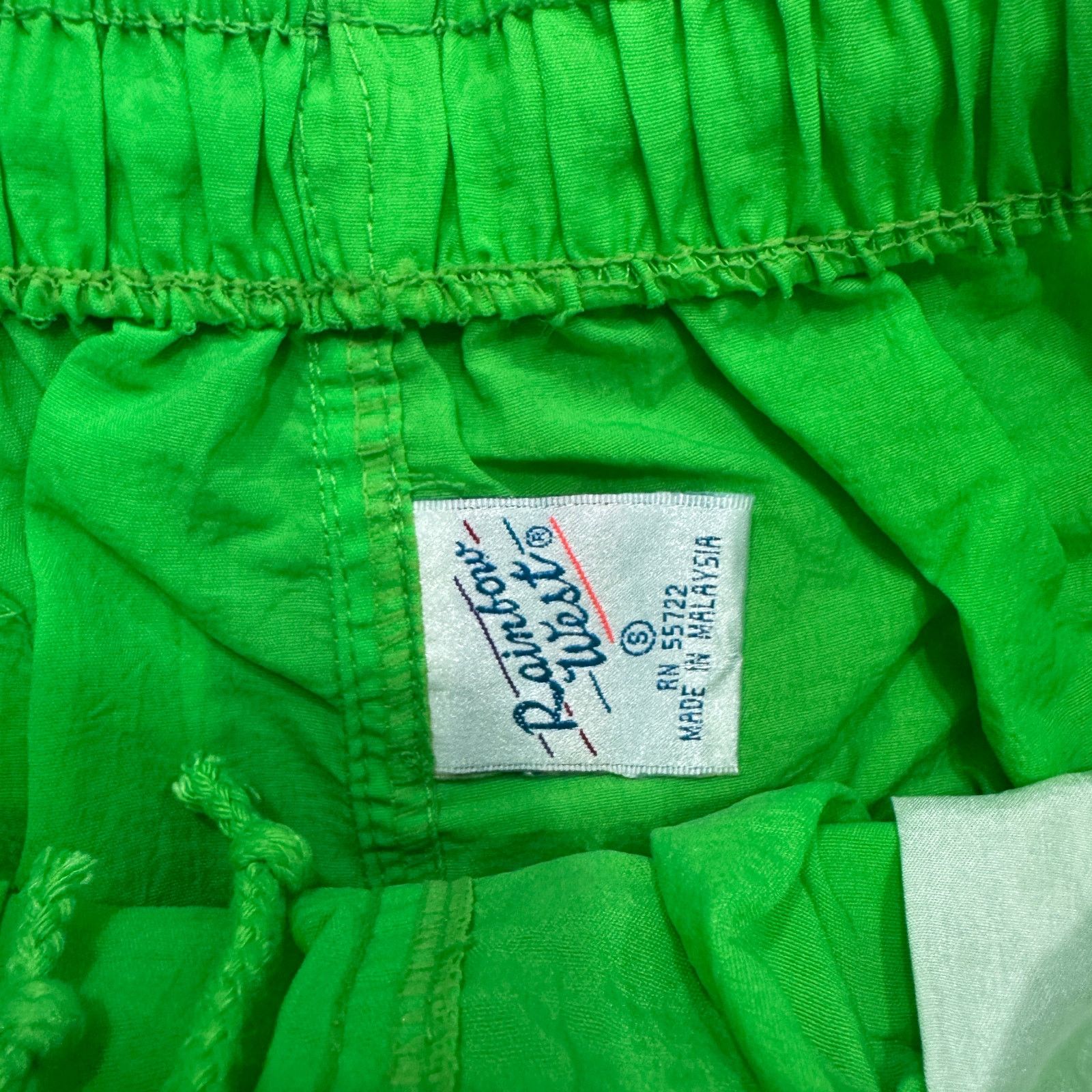 Vintage NEW Vintage USA Sport Surf Shorts Mens Small Green 80s Size US 26 / EU 42 - 6 Thumbnail