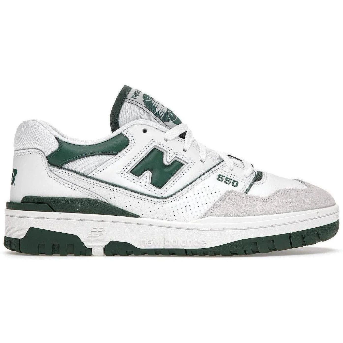 New Balance 550 White Green Kids Size US 11 / EU 44 - 1 Preview