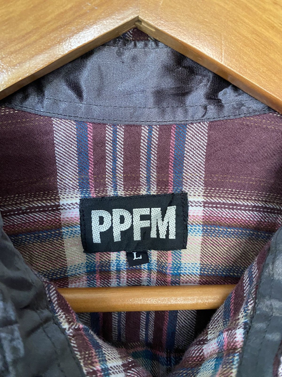 PPFM PPFM Cobain New Noise check flannel Size US M / EU 48-50 / 2 - 12 Thumbnail