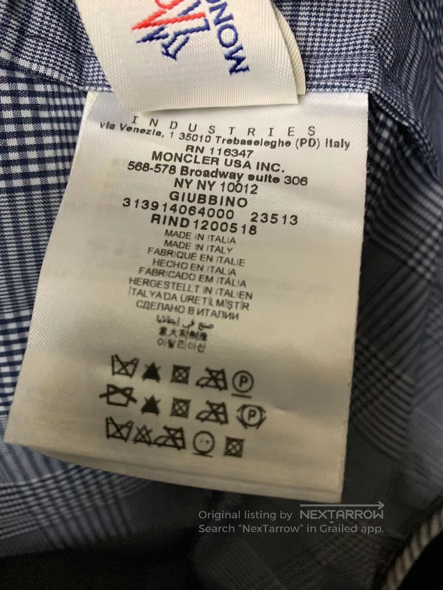 Japanese Brand Moncler x Thom Browne Men's Jacket. Size US XL / EU 56 / 4 - 6 Thumbnail