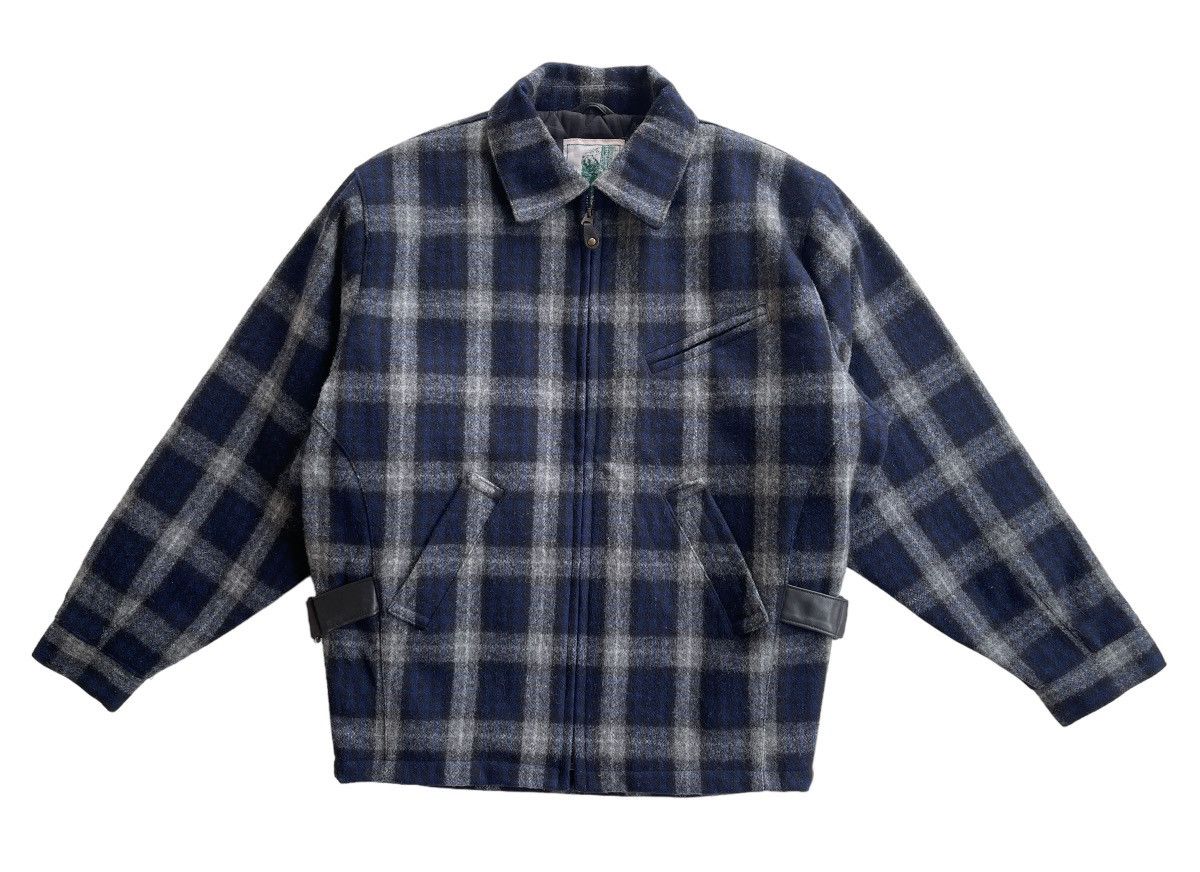 Golden Bear 60s Golden Bear Wool Tartan Heavy Jacket Size US M / EU 48-50 / 2 - 3 Thumbnail
