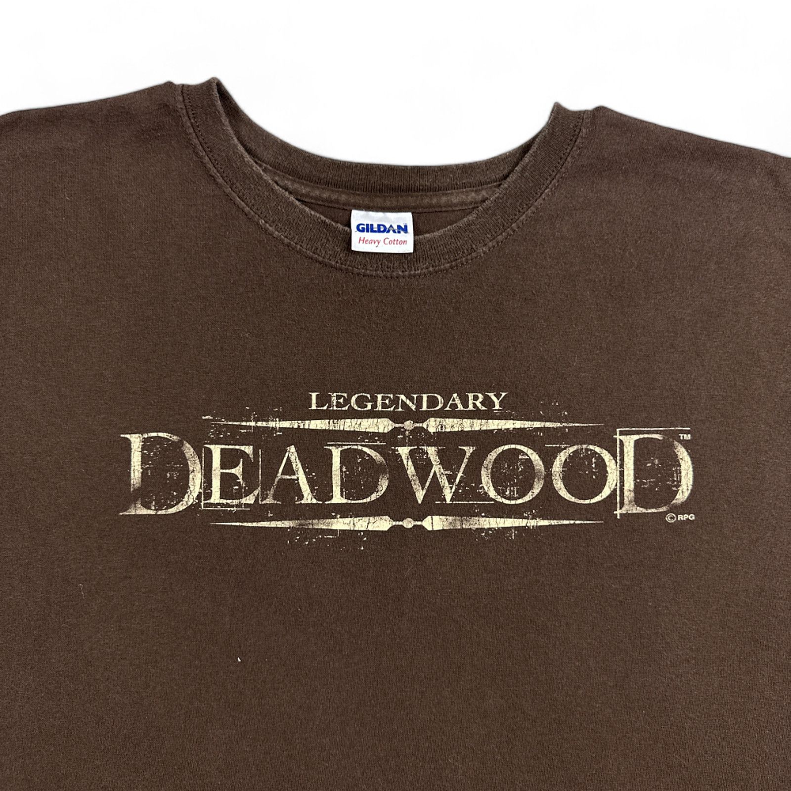 Gildan Deadwood Shirt Brown Legendary South Dakota Western Cowboy Size US XXL / EU 58 / 5 - 2 Thumbnail