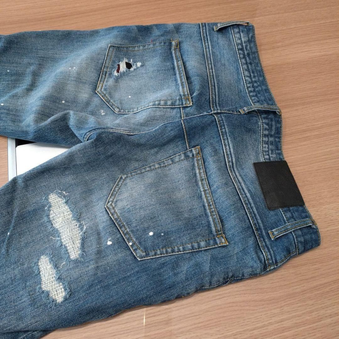 Number (N)ine Distressed Jeans Size US 30 / EU 46 - 6 Thumbnail