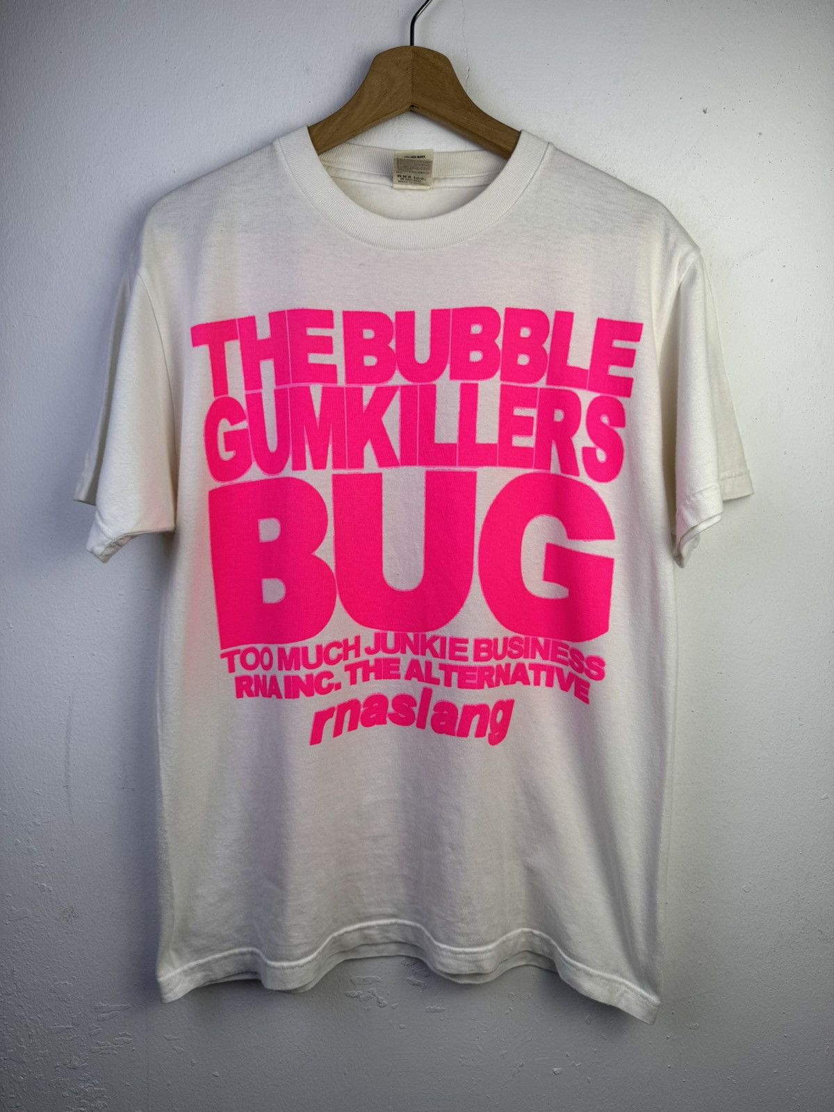 Japanese Brand vintage RNA Inc. The Bubble Gum Killer Bug Anarchic T-shirt Size US M / EU 48-50 / 2 - 1 Thumbnail