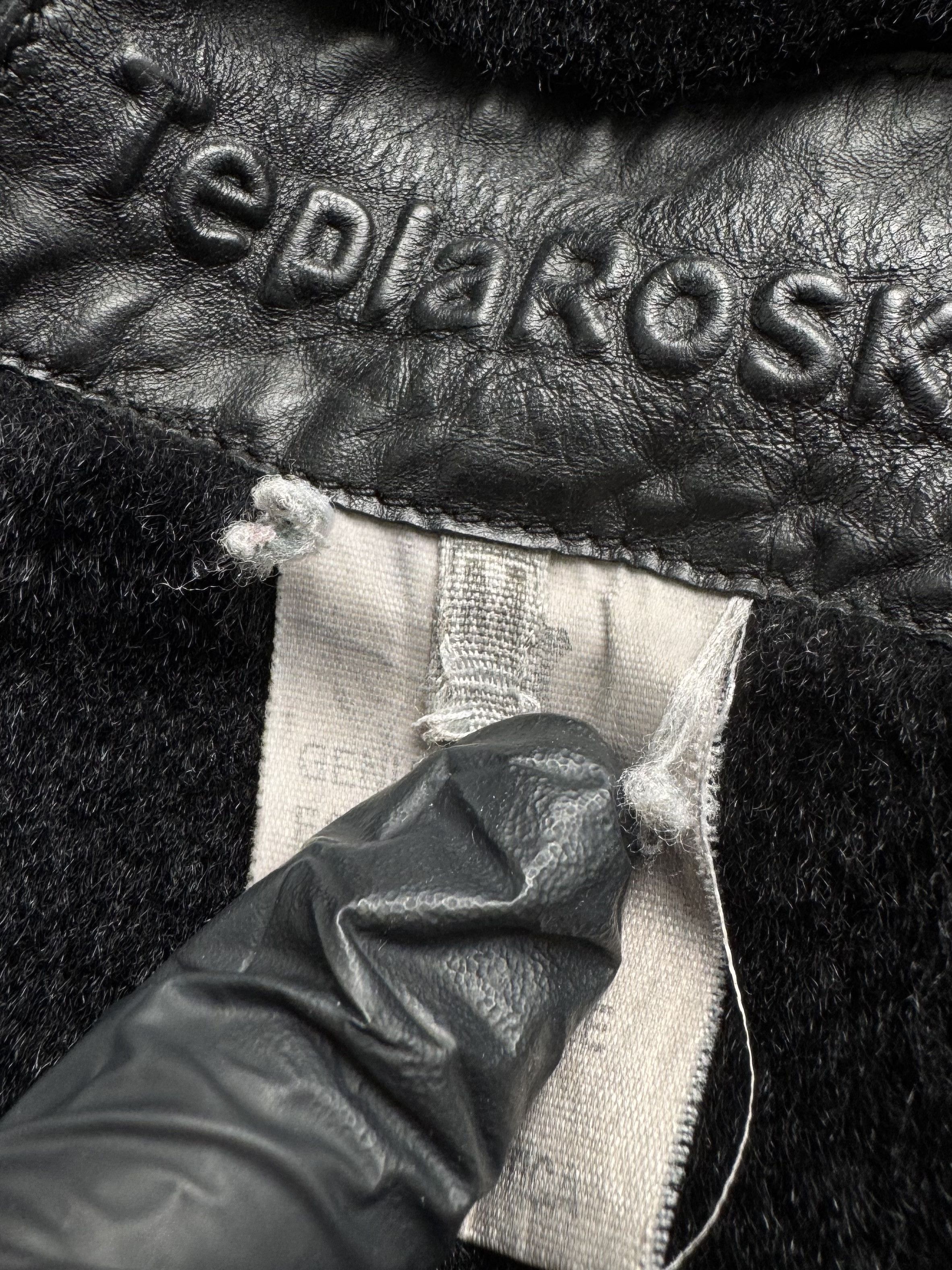Vintage Women Vintage Sheepskin Leather Coat Black Fur Collar Size M / US 6-8 / IT 42-44 - 12 Thumbnail