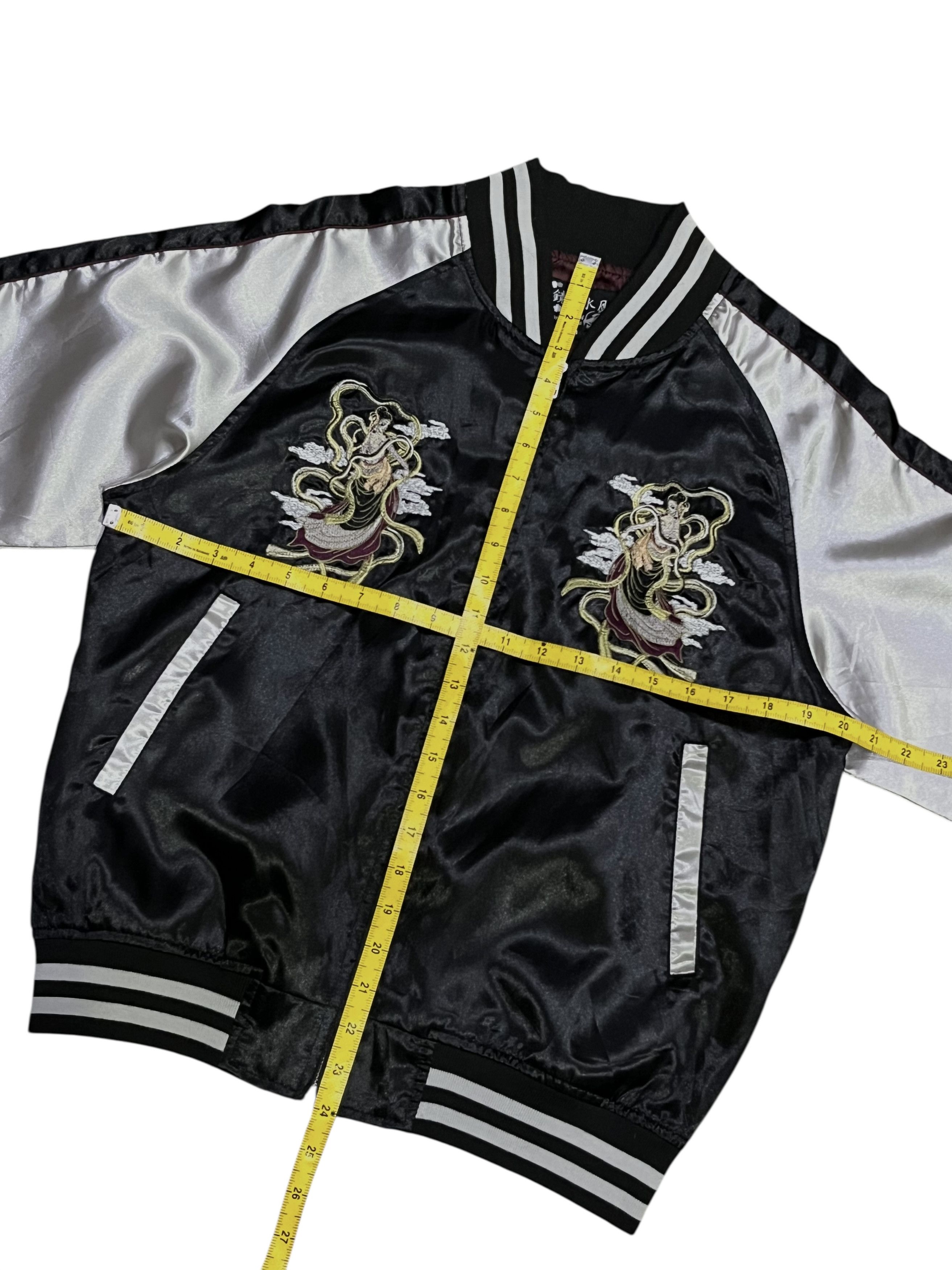 Beauty Beast 🔥JAPAN CRADLE GEISHA Sukajan Embroidery Souvenir Jacket Size US S / EU 44-46 / 1 - 15 Thumbnail