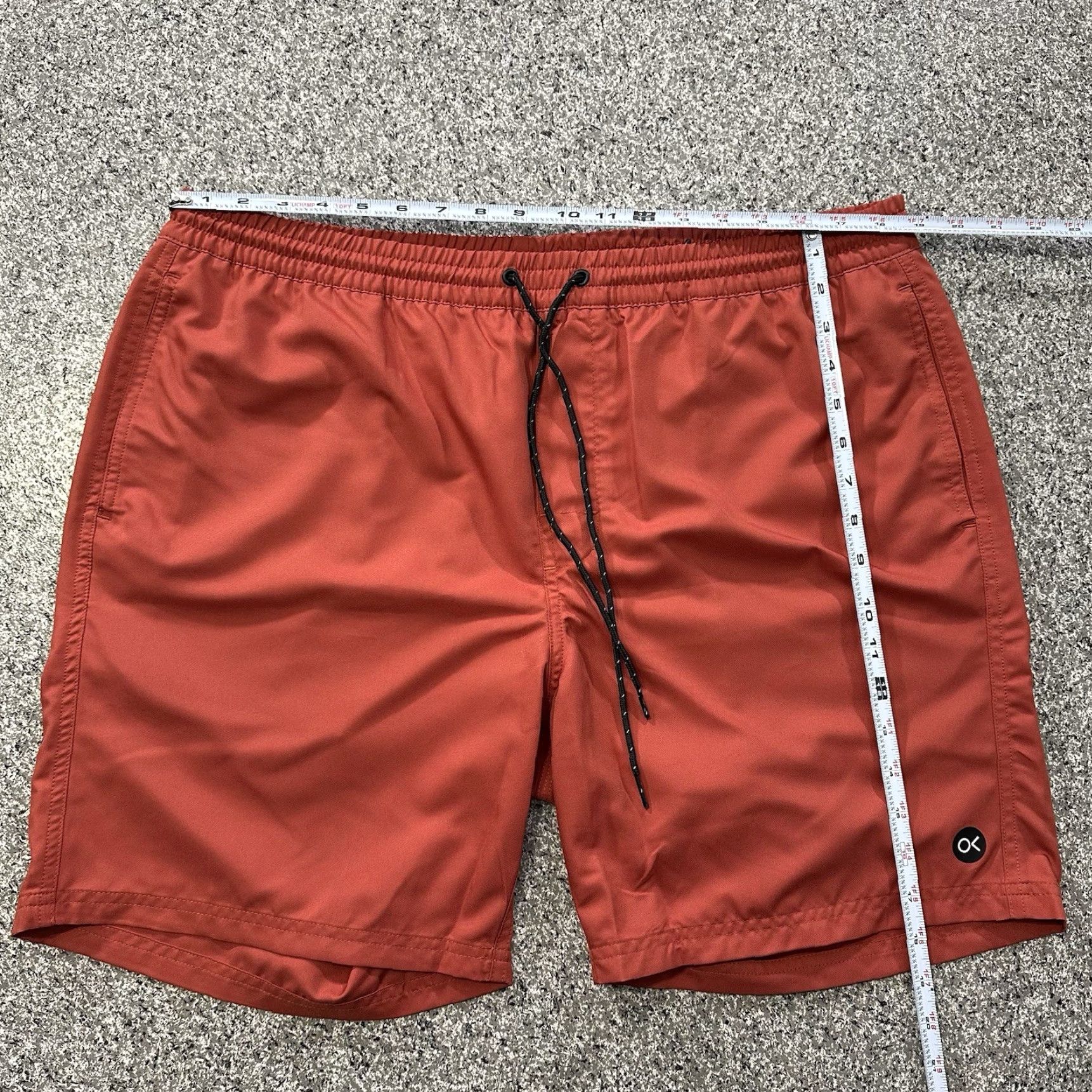 Outerknown VINTAGE Outerknown Nomadic Athletic Shorts Mens XL 7” 7in Inseam Red Drawstring Pockets Lined Polyester Flat-front Activewear Size US 36 / EU 52 - 7 Thumbnail