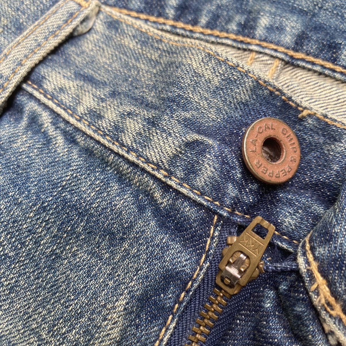 Kapital Flared Distressed Mudwash Jeans Chip & Pepper Boot Cut Denim Size US 29 - 6 Thumbnail
