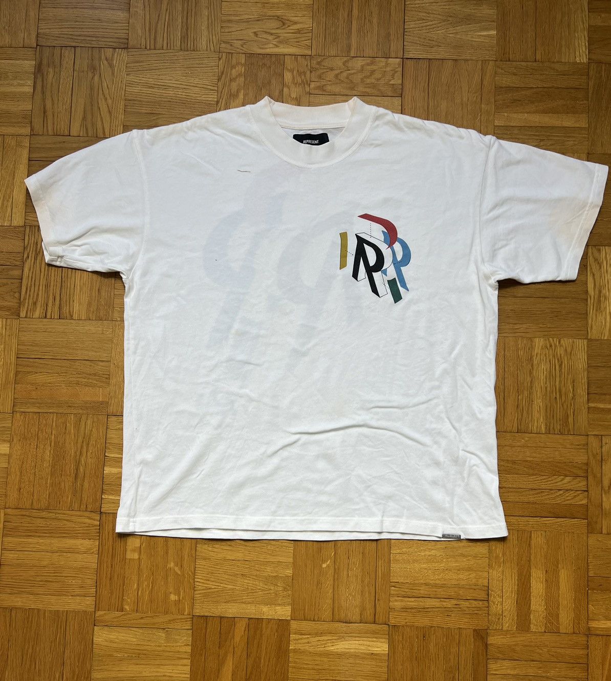 Represent Clo. Tshirt Represent big logo premium white oversize Size US M / EU 48-50 / 2 - 2 Thumbnail