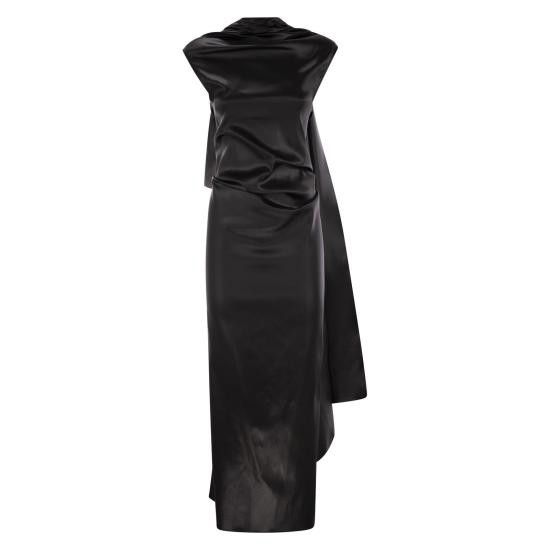 Sportmax SPORTMAX Women Mid Skirts 2512221073600 BLACK Size S / US 4 / IT 40 - 1 Thumbnail