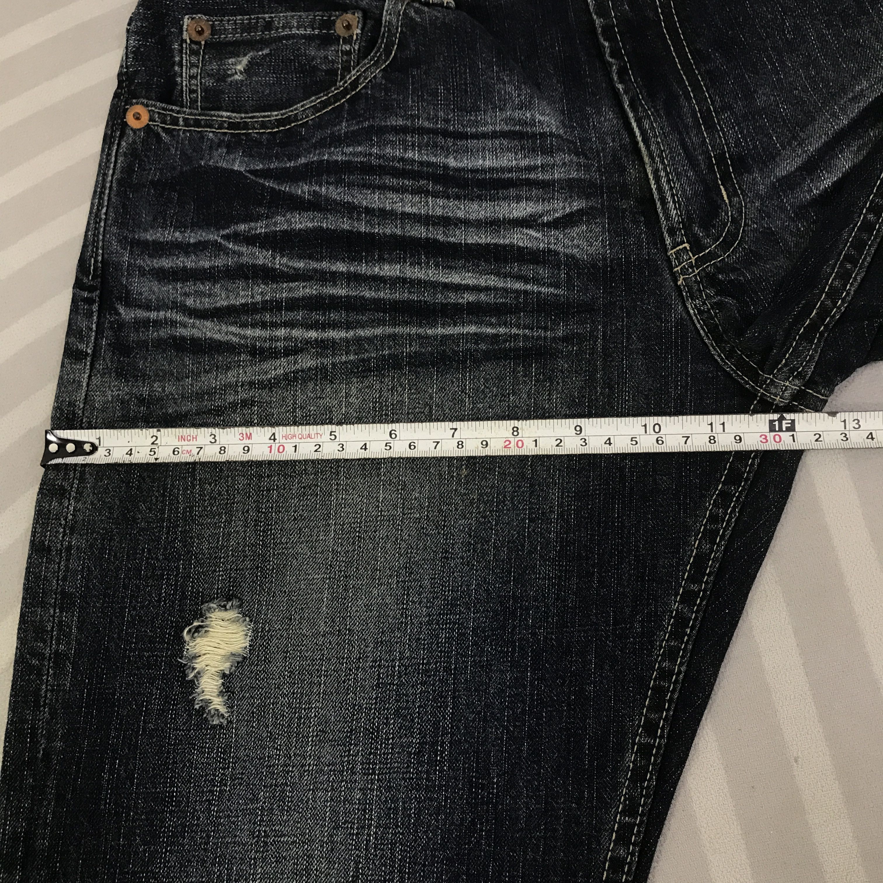 Japanese Brand Vintage Sorridere Punk Denim Japan Jeans K130B2 Size US 32 / EU 48 - 9 Thumbnail