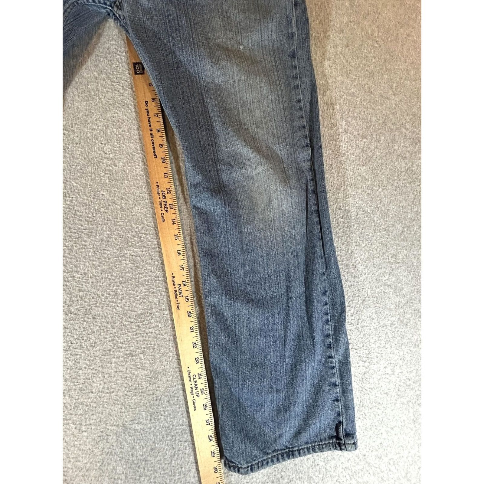 Levi's VINTAGE Baggy Jeans Mens 34x30 Wide Leg Blue Grunge Y2K Streetwear Levis 529 Size US 34 / EU 50 - 5 Thumbnail