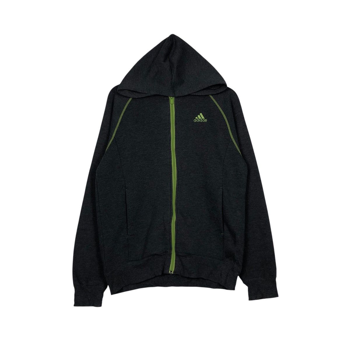 Adidas 📌Vintage Adidas Zipper Jacket Streetwear Jogging Wear Size US L / EU 52-54 / 3 - 2 Thumbnail