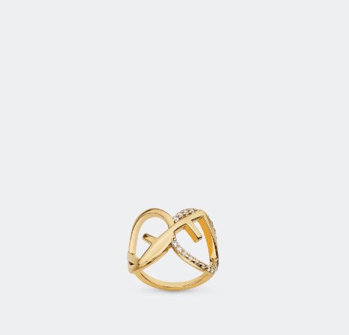 Fendi o1loc1c0824 Size: OS / Rings in Golden Size ONE SIZE - 1 Preview
