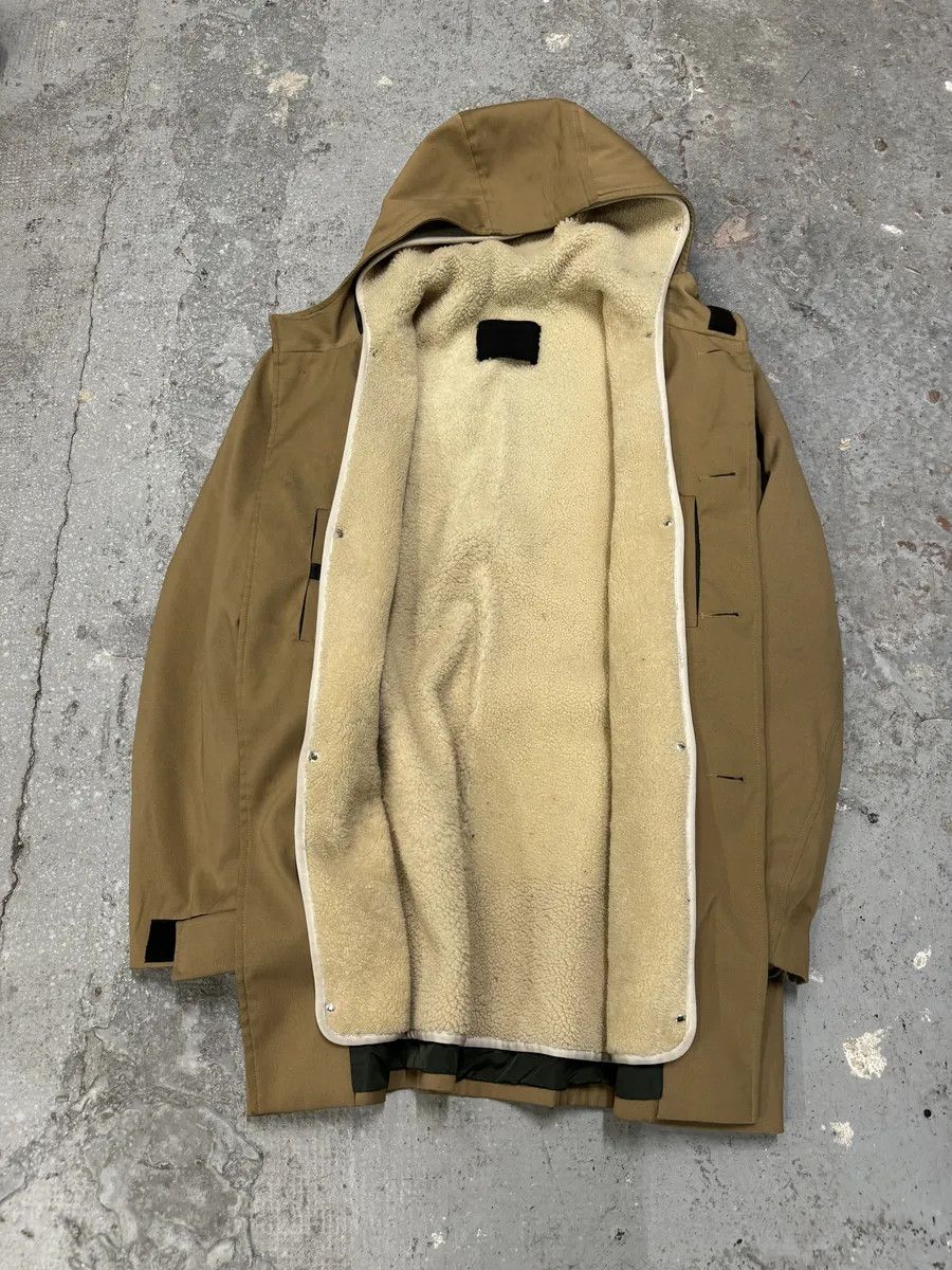 Prada FW1999 Prada Beige Buttoned Hooded 2 in 1 Coat Size US M / EU 48-50 / 2 - 7 Thumbnail