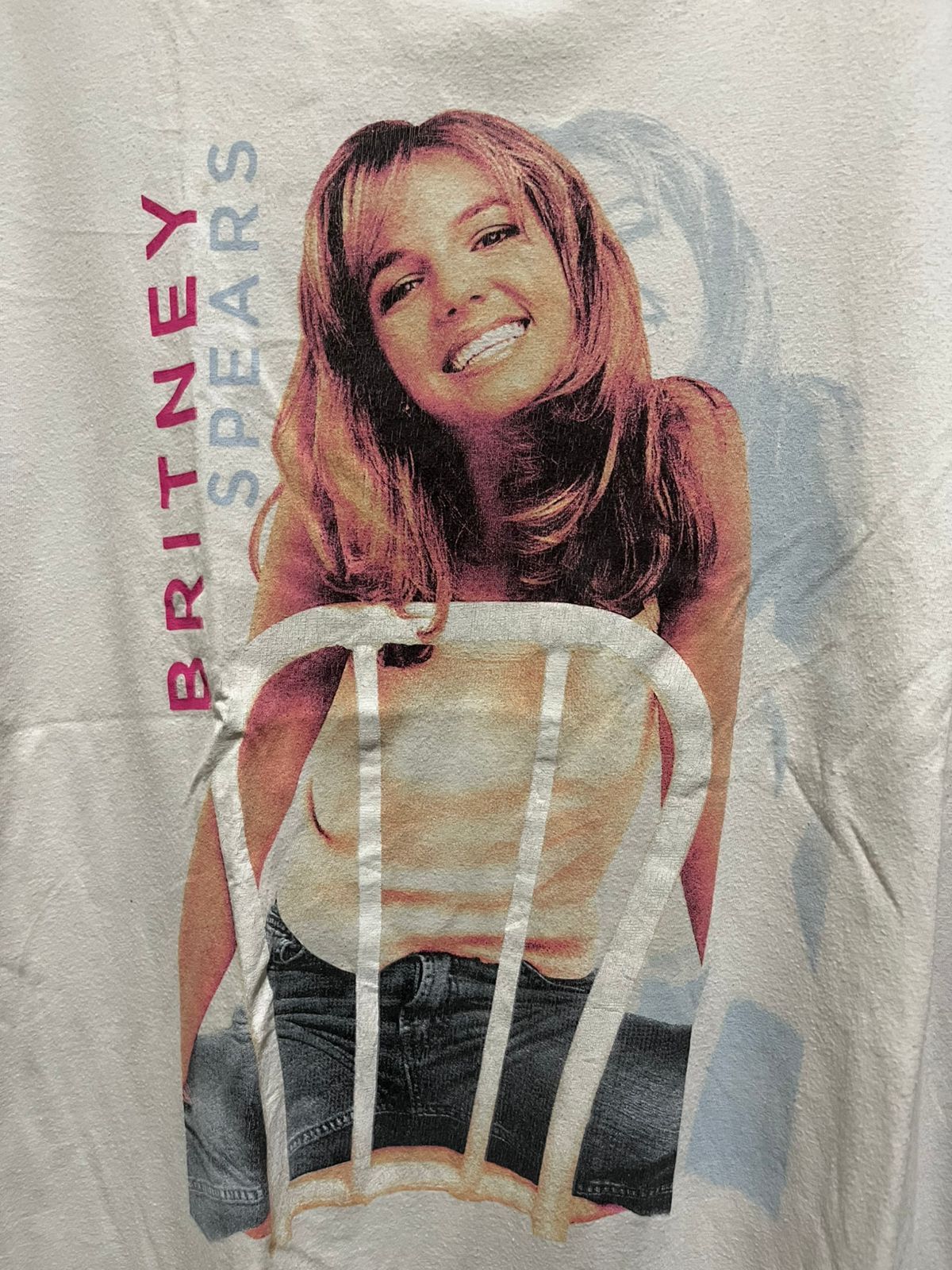 Band Tees britney spears offcial print tag no backhit tee tshirt Size US XL / EU 56 / 4 - 1 Thumbnail