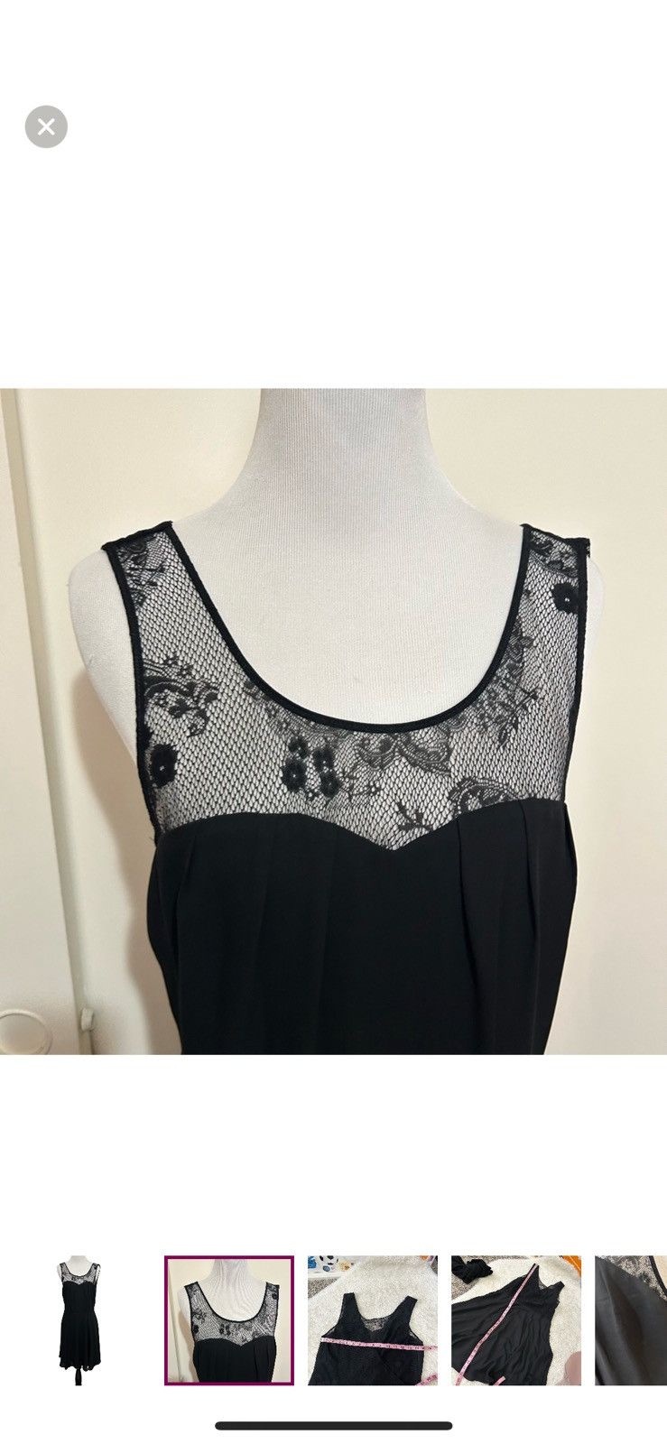 Express Express black cocktail dress size 8 Size M / US 6-8 / IT 42-44 - 5 Thumbnail