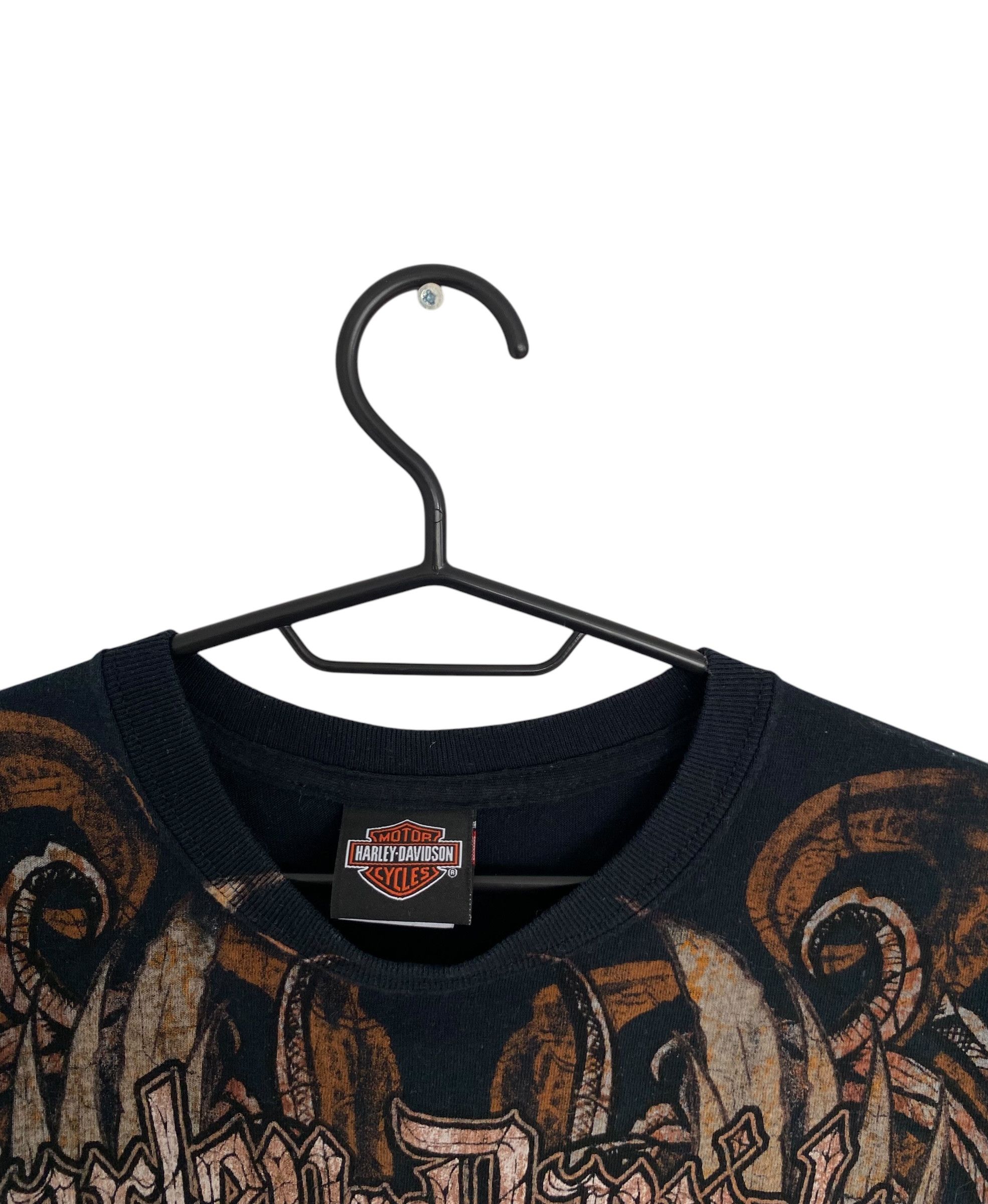Harley Davidson × Vintage HD Warsaw doublesided all over print tee Size US S / EU 44-46 / 1 - 3 Thumbnail