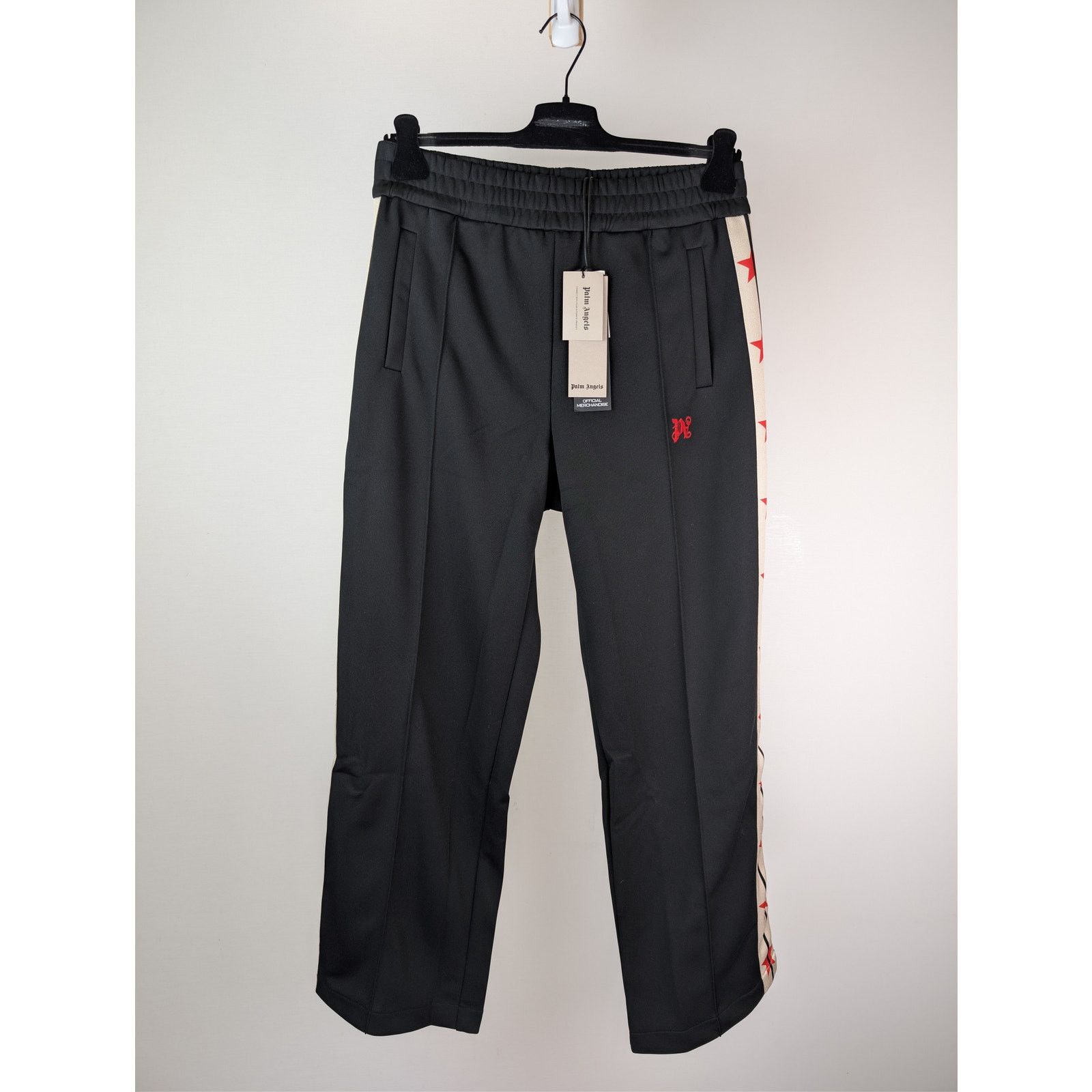 Palm Angels o1rshd1 Track Pant in Black / Red Size US 36 / EU 52 - 8 Thumbnail