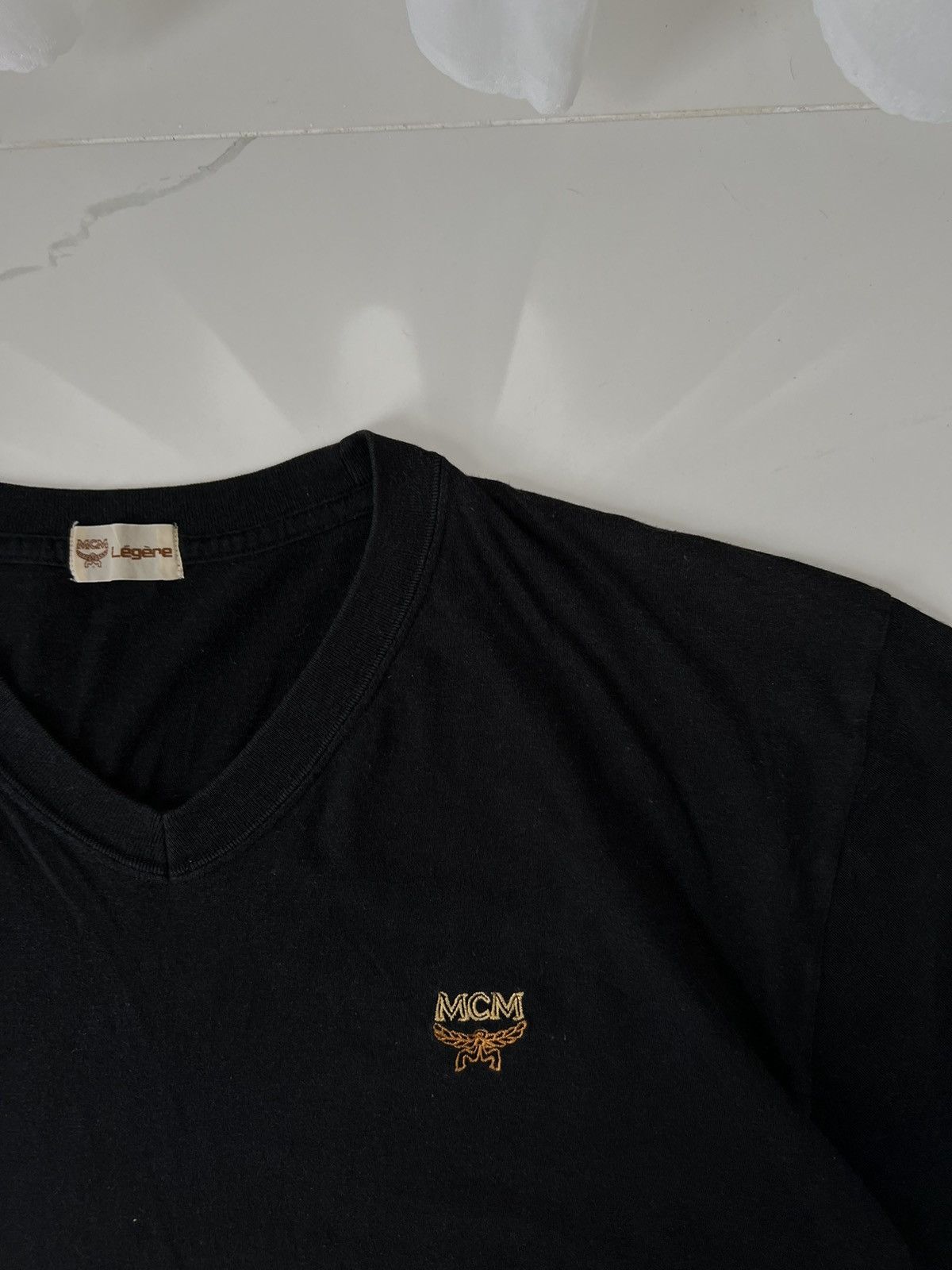 MCM 00's MCM RETRO Y2K AVANT-GARDE SMALL LOGO TEE Size US L / EU 52-54 / 3 - 2 Thumbnail