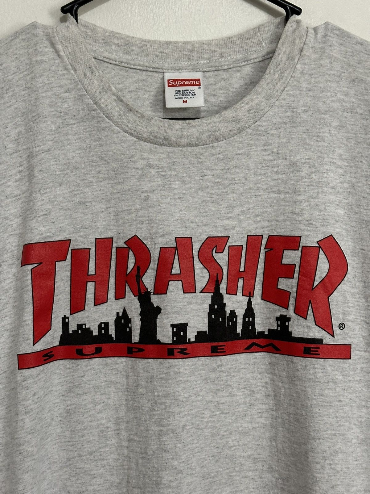 Supreme × Thrasher Supreme Trasher Skyline Tee Size US M / EU 48-50 / 2 - 2 Thumbnail