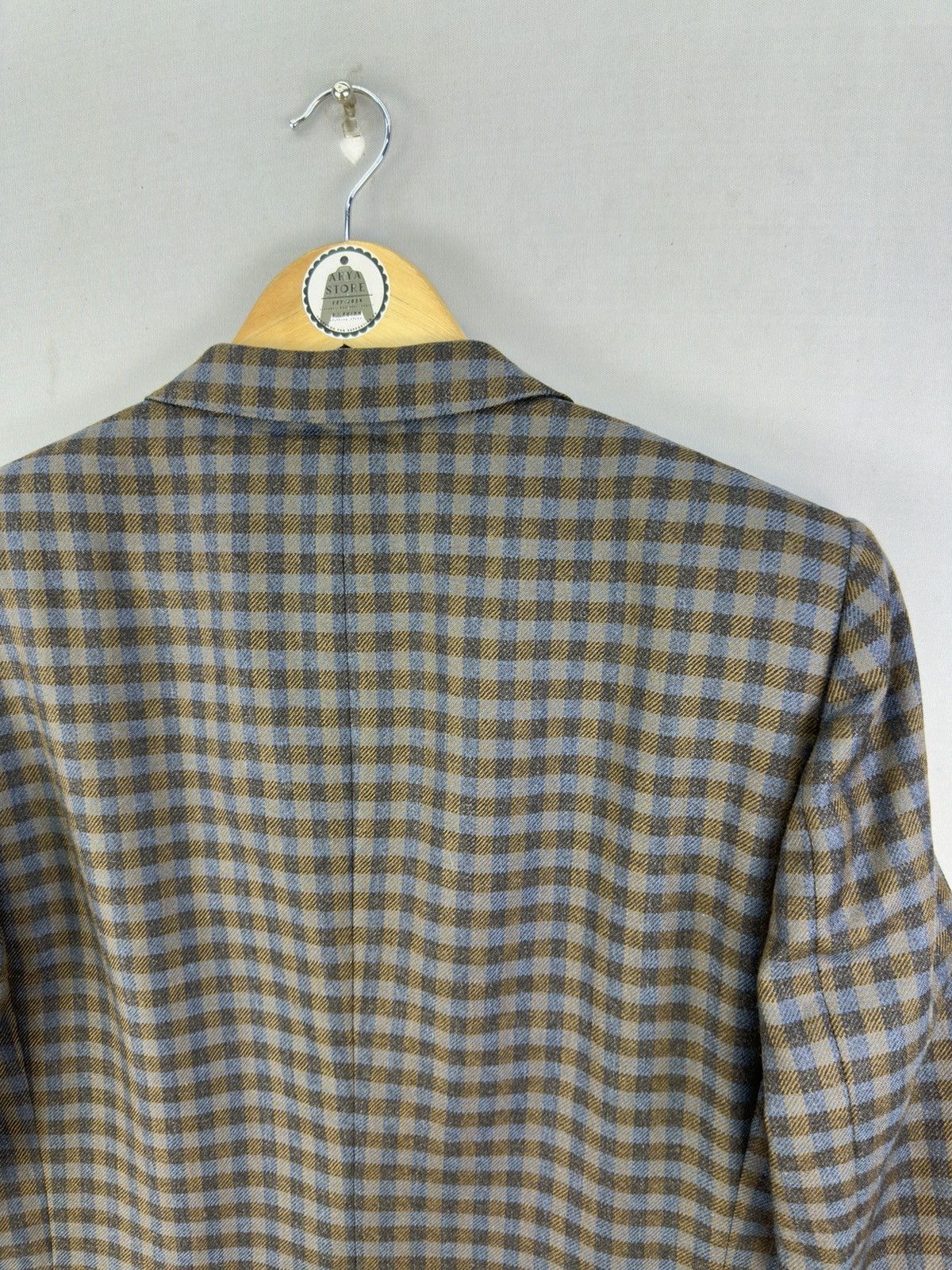 Nina Ricci Vintage Nina Ricci Paris Checkered Coat Jacket Size M / US 6-8 / IT 42-44 - 5 Thumbnail
