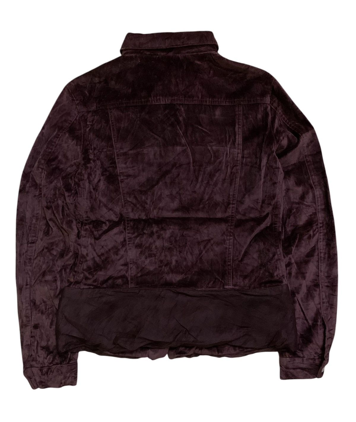 Helmut Lang 💥Vintage Helmut Lang Velvet Jacket Size S / US 4 / IT 40 - 3 Thumbnail