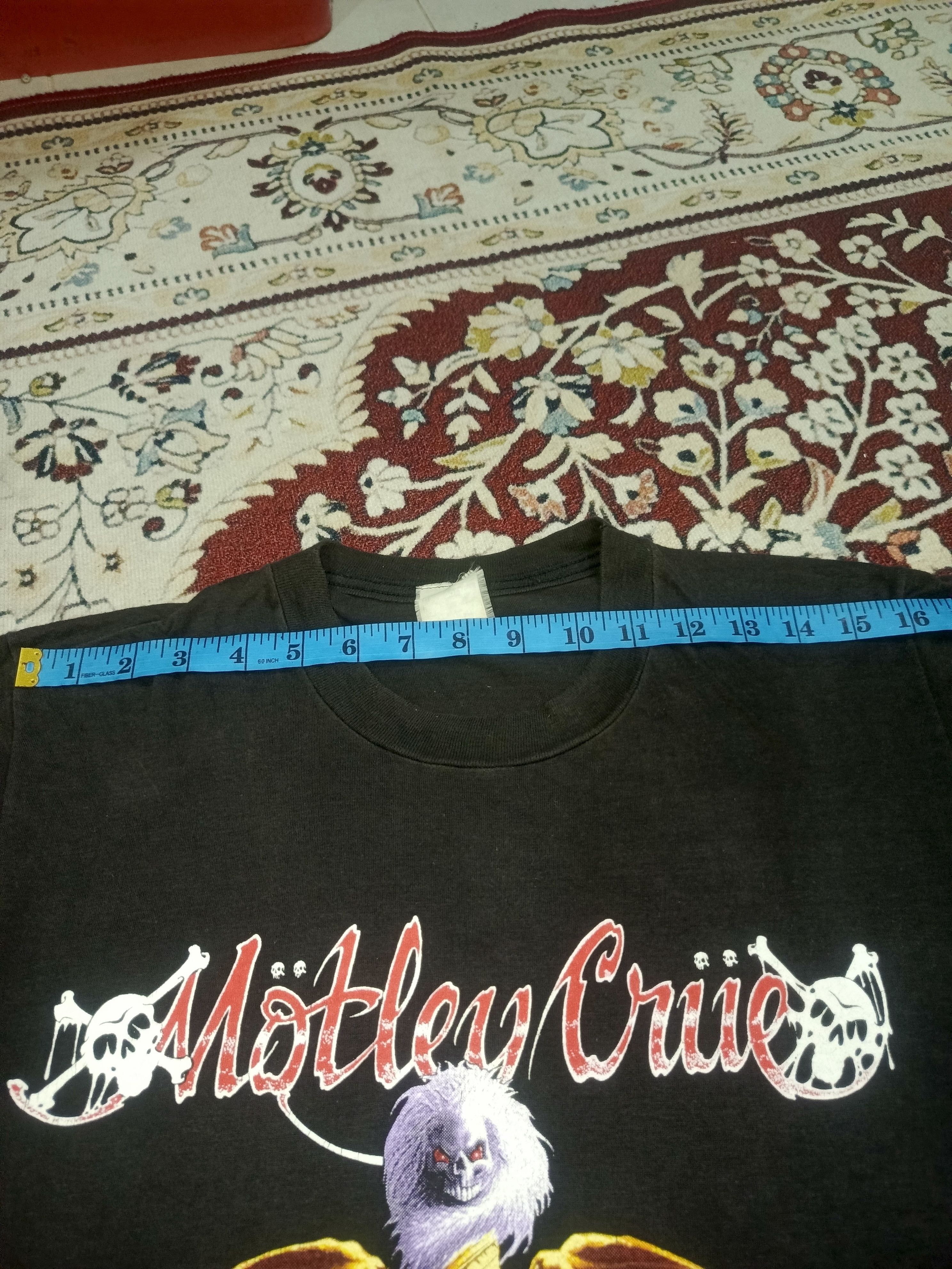 Vintage Vintage 1989 MOTLEY CRUE Size US M / EU 48-50 / 2 - 11 Thumbnail