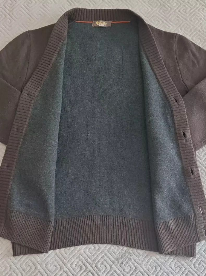 Loro Piana LORO PIANA A small cashmere cardigan Size US M / EU 48-50 / 2 - 2 Thumbnail