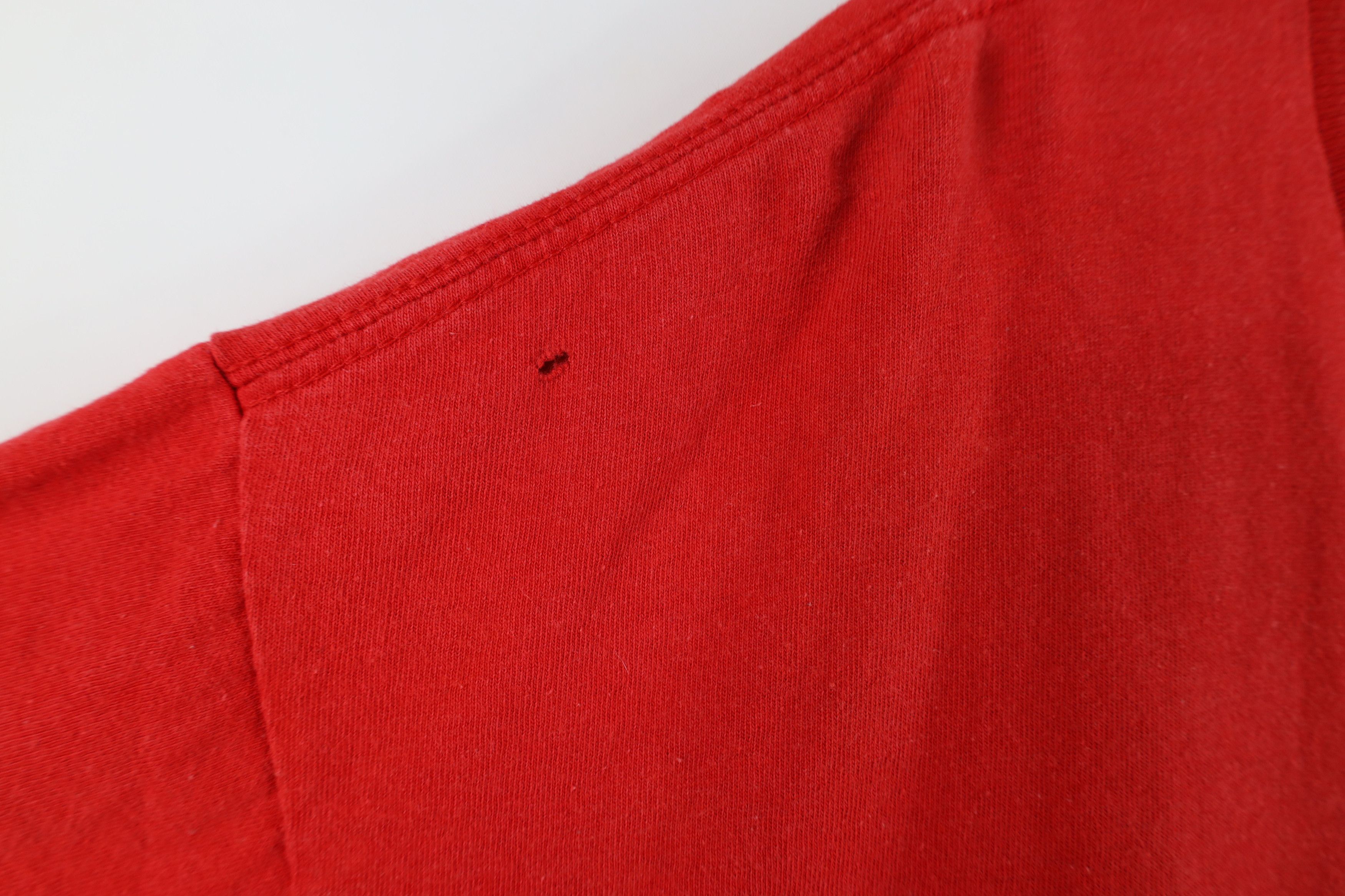 Majestic × Vintage Vintage 90s Majestic New Jersey Devils Hockey T-Shirt Red Size US XXL / EU 58 / 5 - 4 Thumbnail