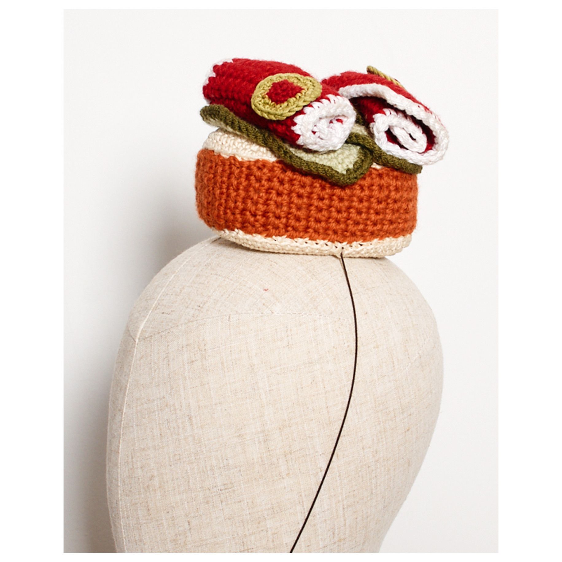 Bernhard Willhelm vintage 2001 crochet BERNHARD WILLHELM amigurumi headpiece Size ONE SIZE - 3 Thumbnail