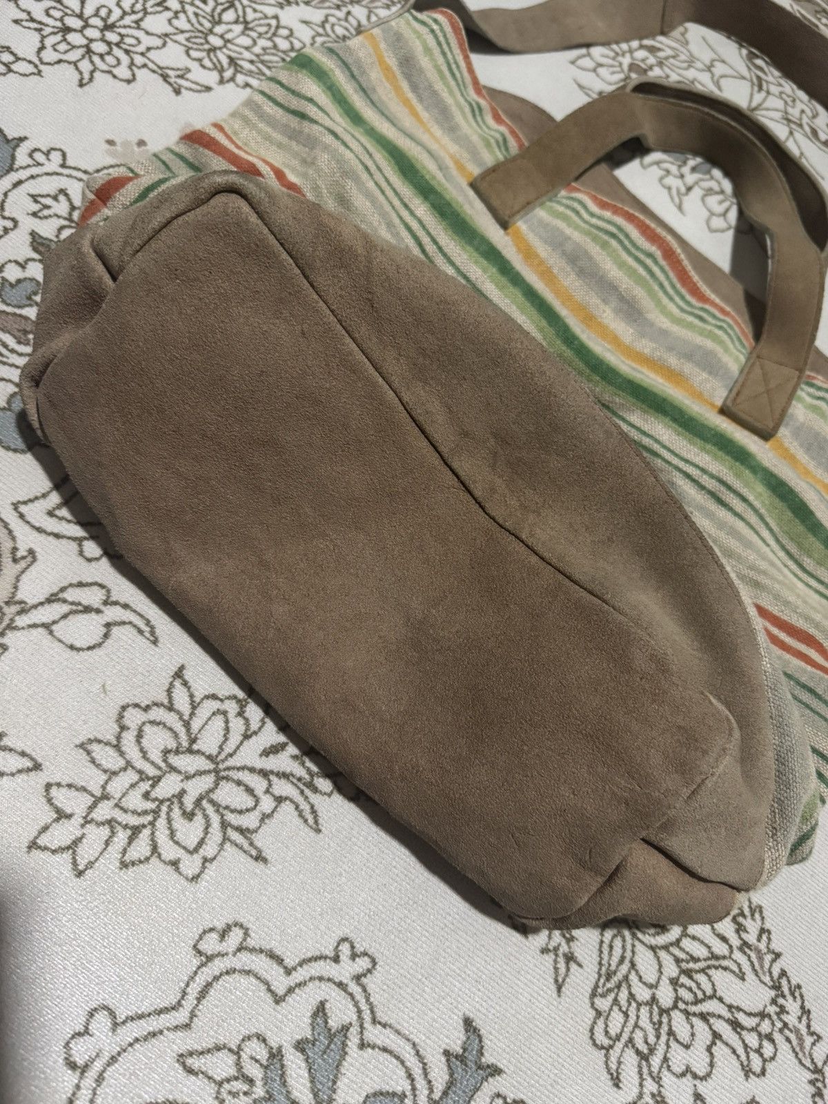 Issey Miyake × Leather × Tsumori Chisato 2 Ways Tote Sling Bag Tsumori Chisato Suede Multicolour Size ONE SIZE - 3 Thumbnail