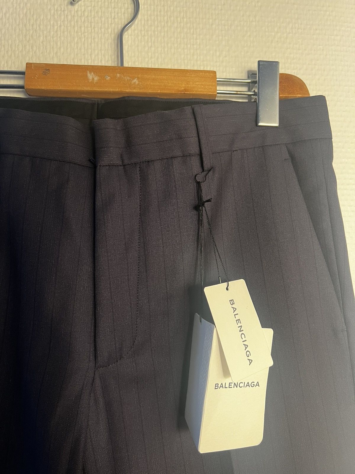 Balenciaga Balenciaga tailored Navy Blue Pants Size US 31 - 3 Thumbnail