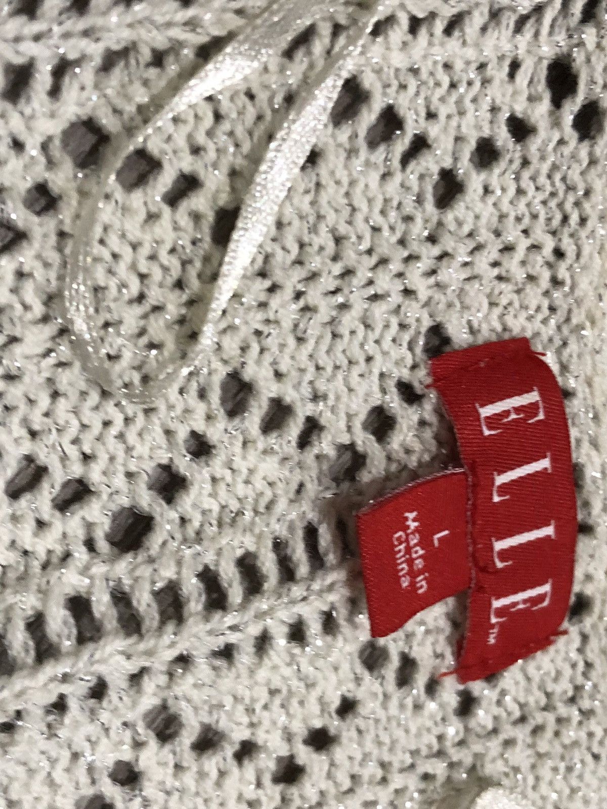 Other ELLE Peplum Sweater Size L / US 10 / IT 46 - 5 Thumbnail