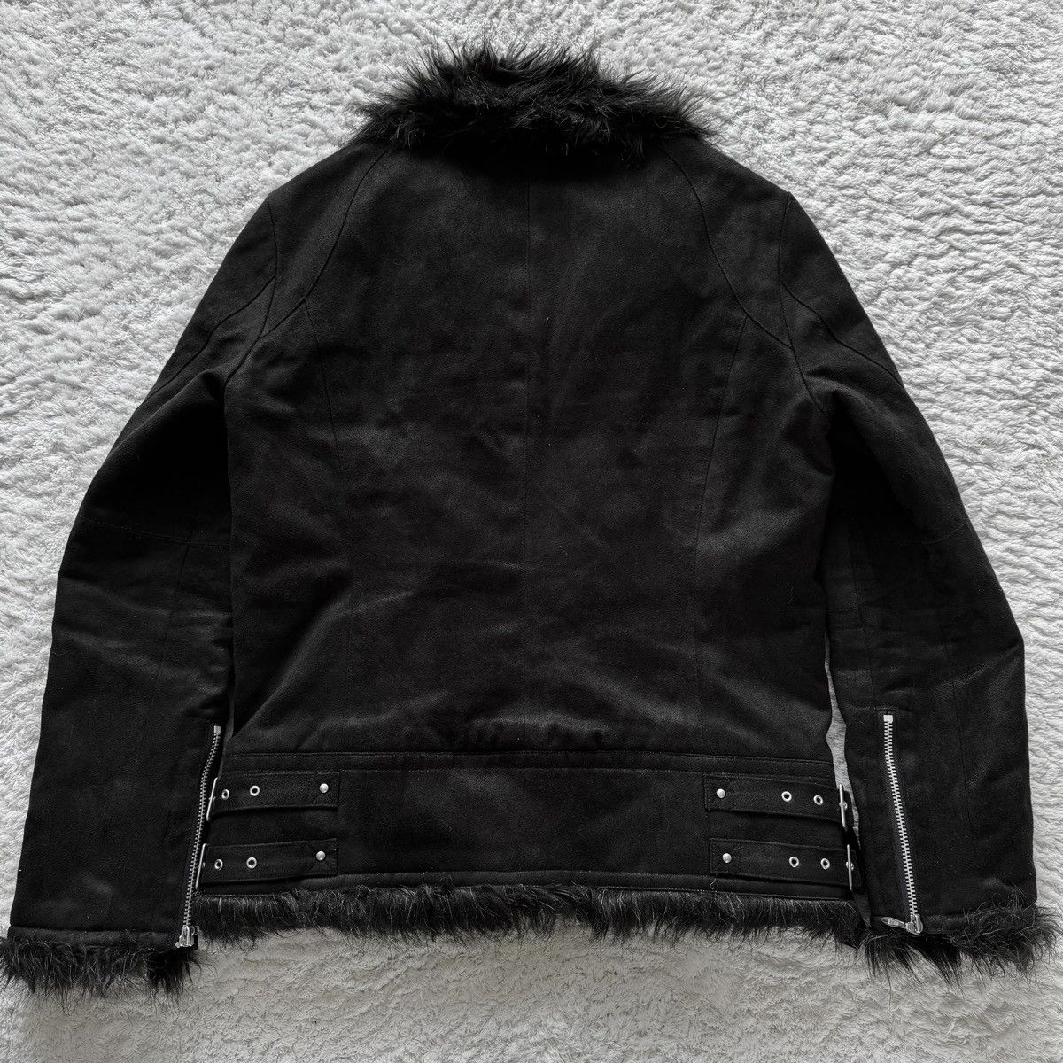 Tornado Mart Tornado Mart Fur Lined Suede Jacket | Grailed