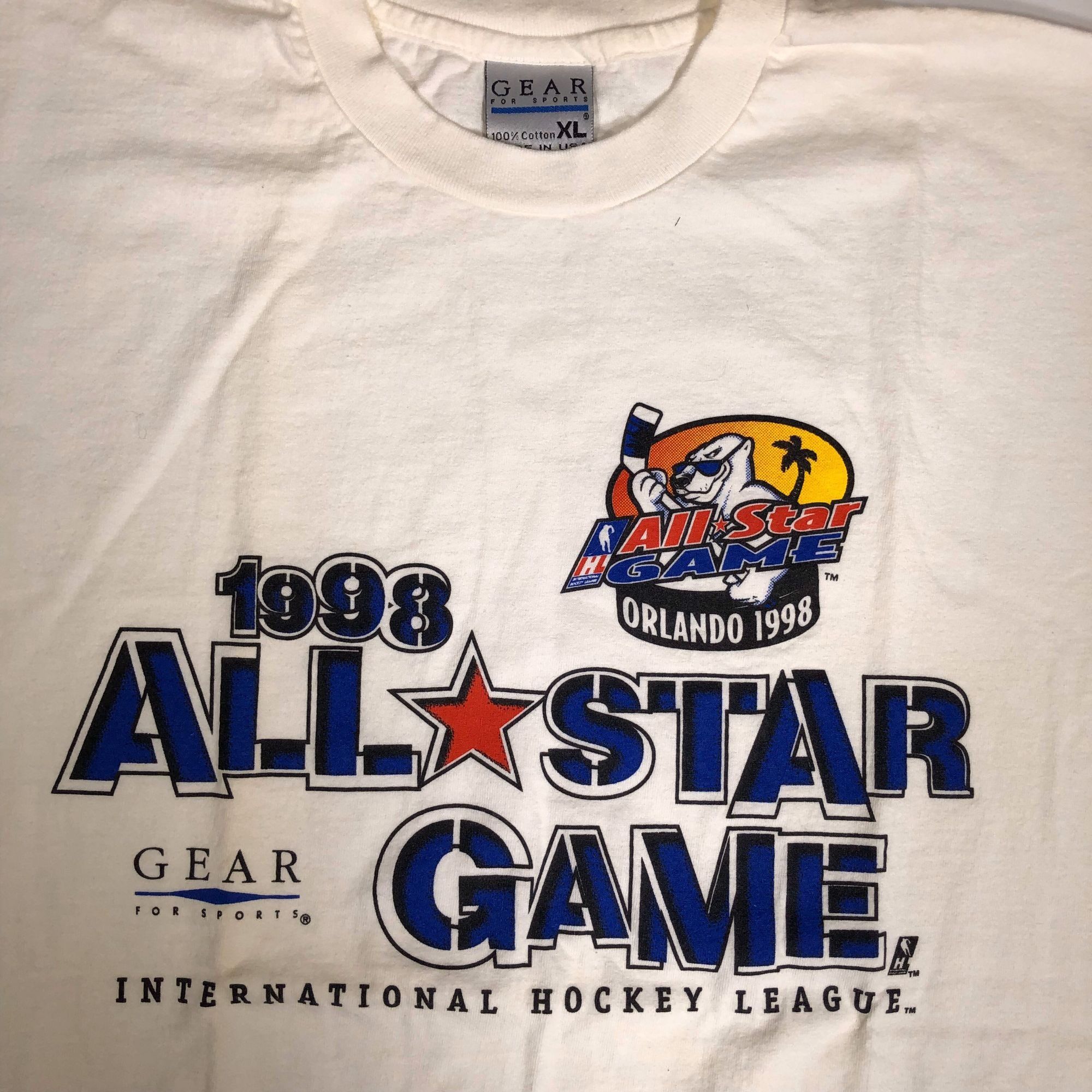 Gear for Sports 1998 All Star Game Orlando NHL International Hockey Shirt Size US XL / EU 56 / 4 - 2 Thumbnail