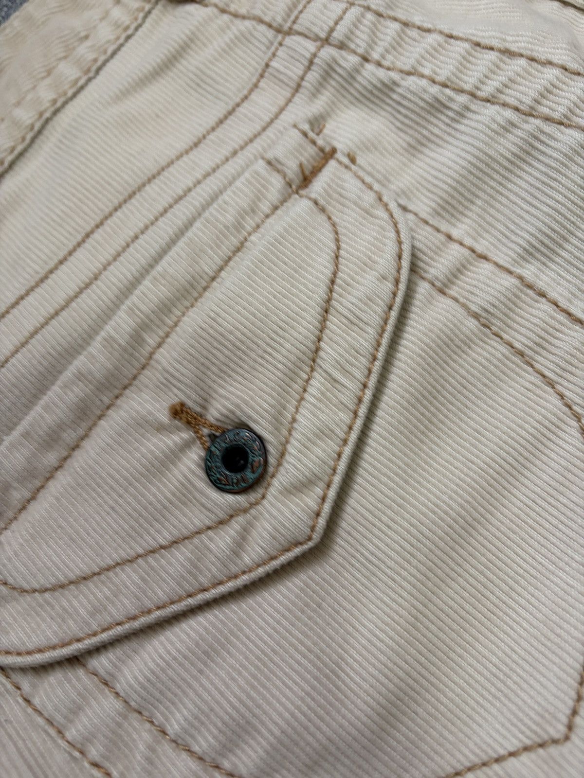 Polo Ralph Lauren Polo Ralph Lauren Kelly Jean Corduroy Pants Beige 28/6 Size 28" / US 6 / IT 42 - 11 Thumbnail