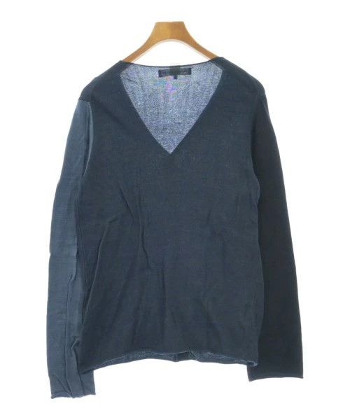 Comme des Garcons SHIRT Sweatshirt cardigan cotton button up plain V-neck Navy Blue Size US S / EU 44-46 / 1 - 2 Thumbnail
