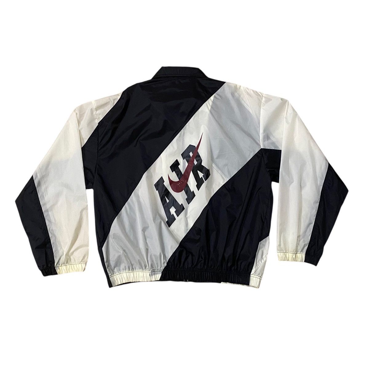 Nike ☀️Vintage 90's Nike Air zipper jacket Size US L / EU 52-54 / 3 - 1 Thumbnail